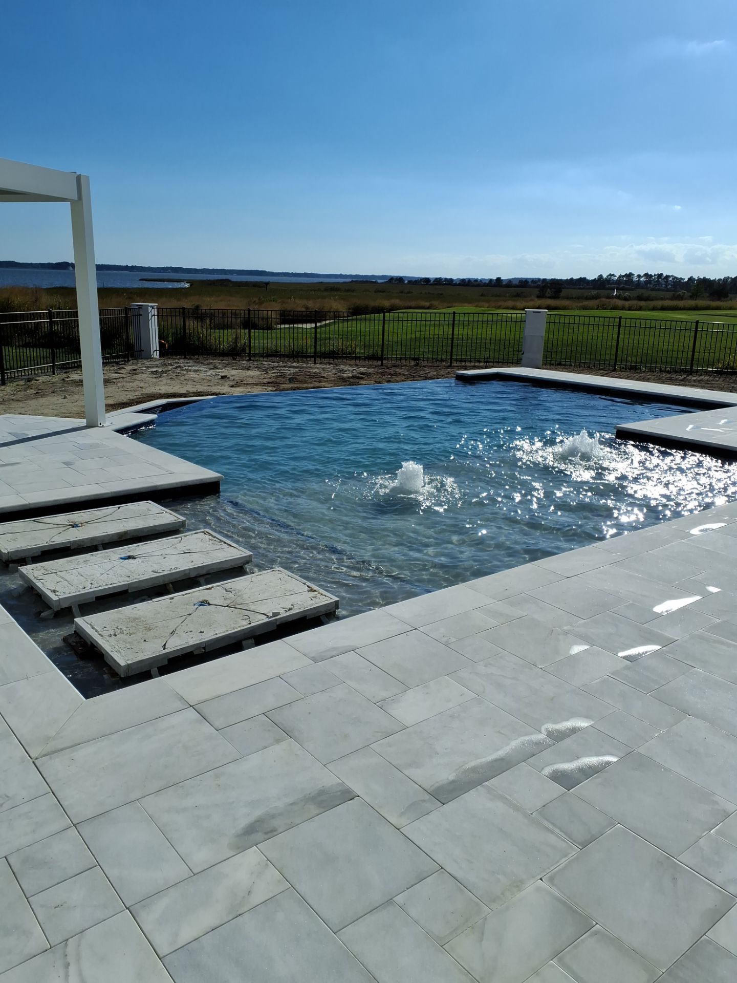 Project in Millsboro by Pools & Spas Unlimited of Milford 