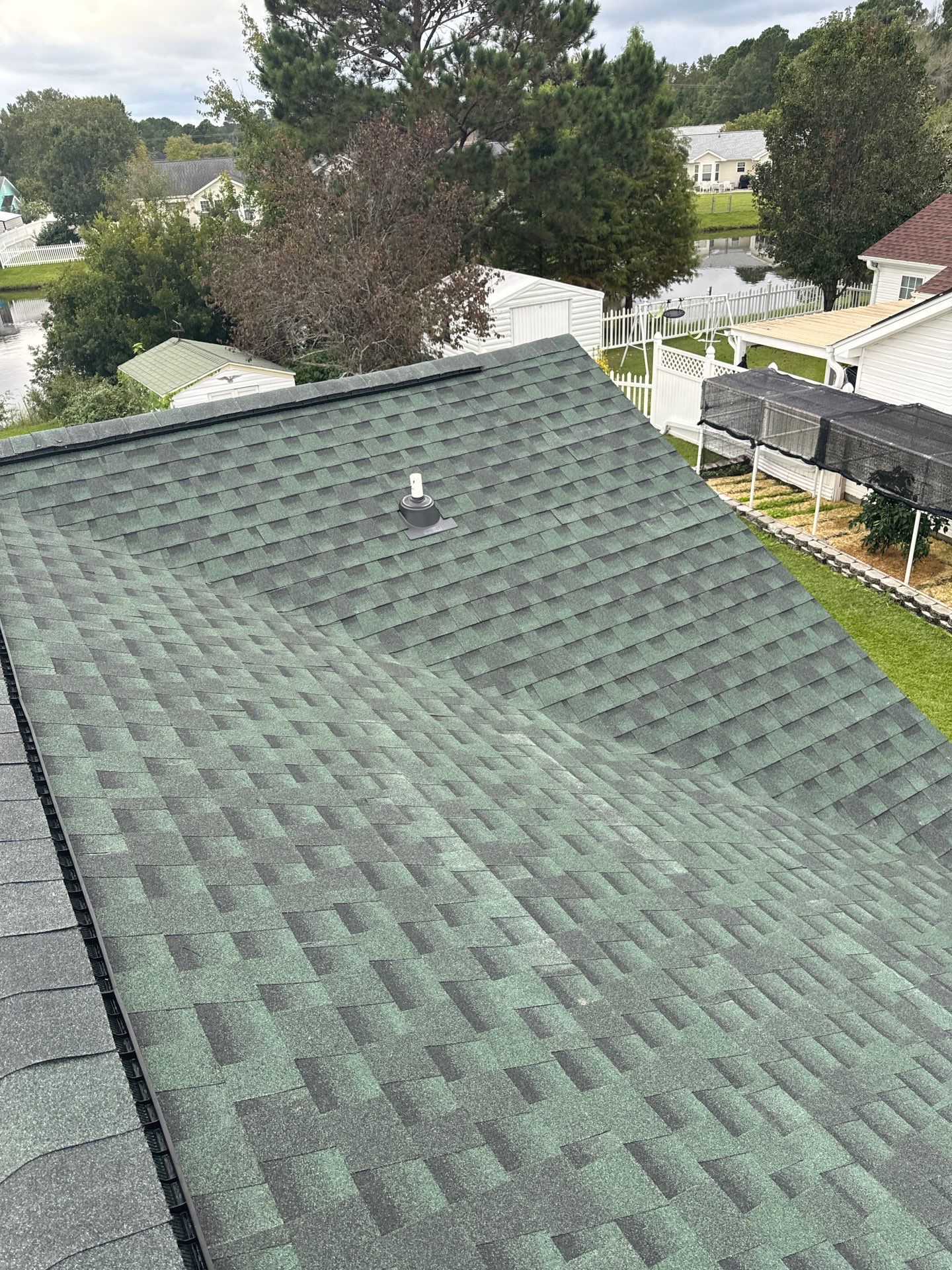 GAF HDZ - Hunter Green by Linta Roofing Inc