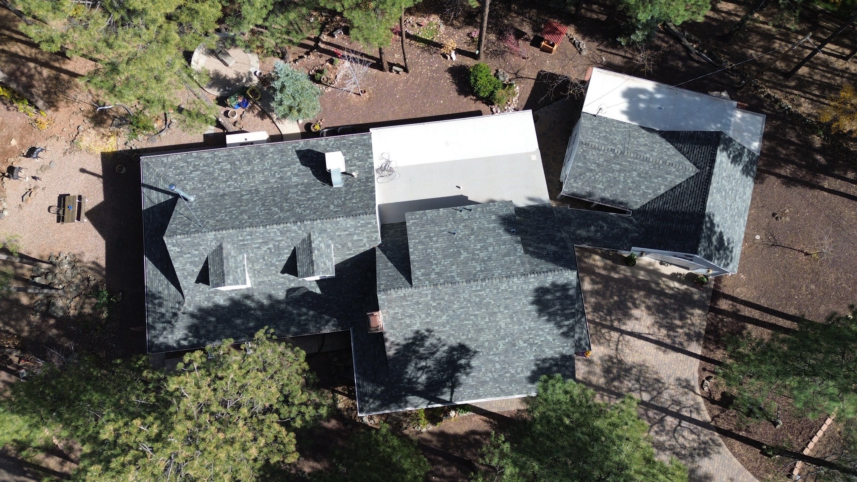 Storm Gray Project in Pinetop Country Club by Slade Roofing
