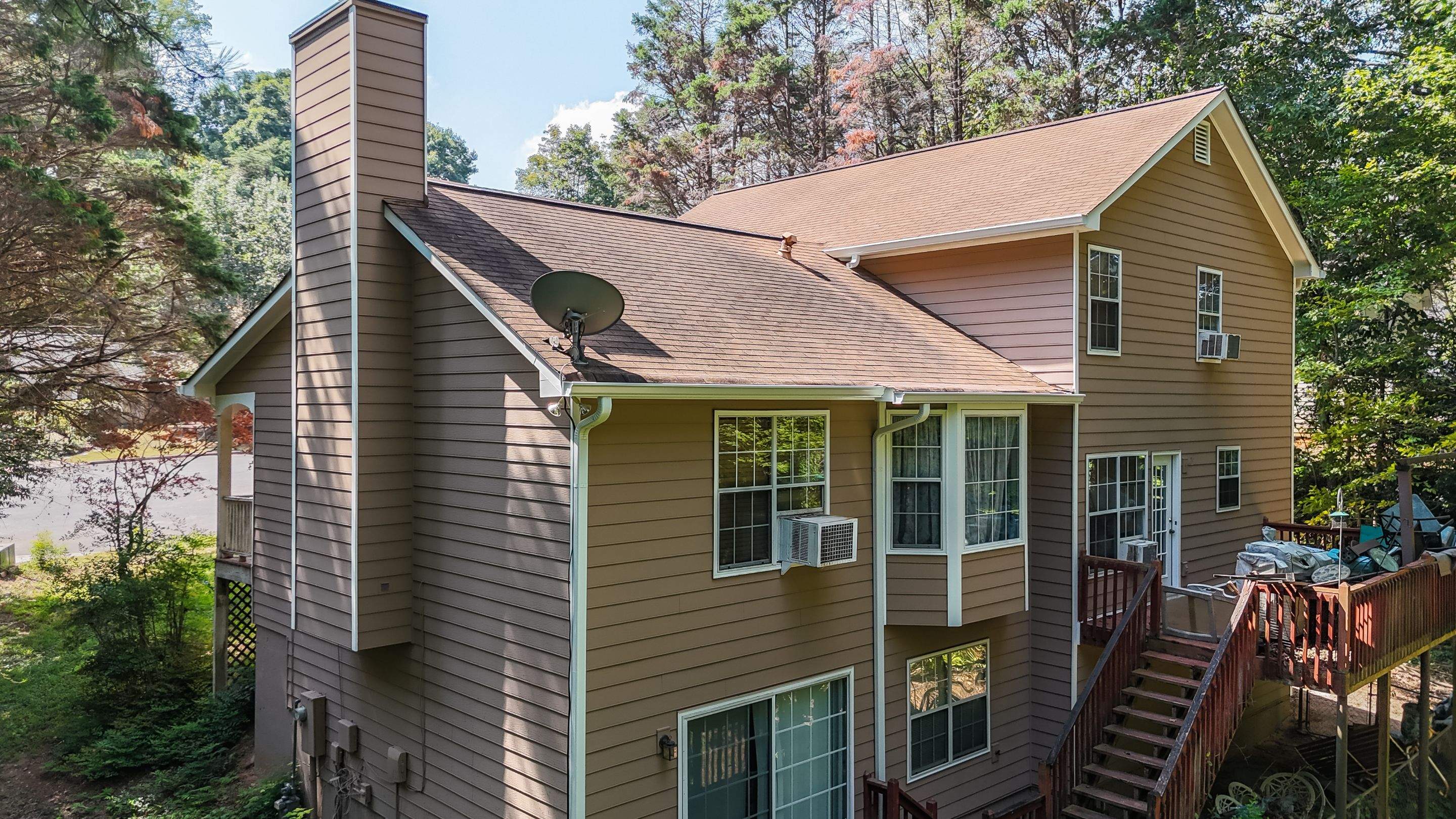 Woodstock, GA Partial Siding Replacement using James Hardie Lap Siding by Nelson Exteriors 