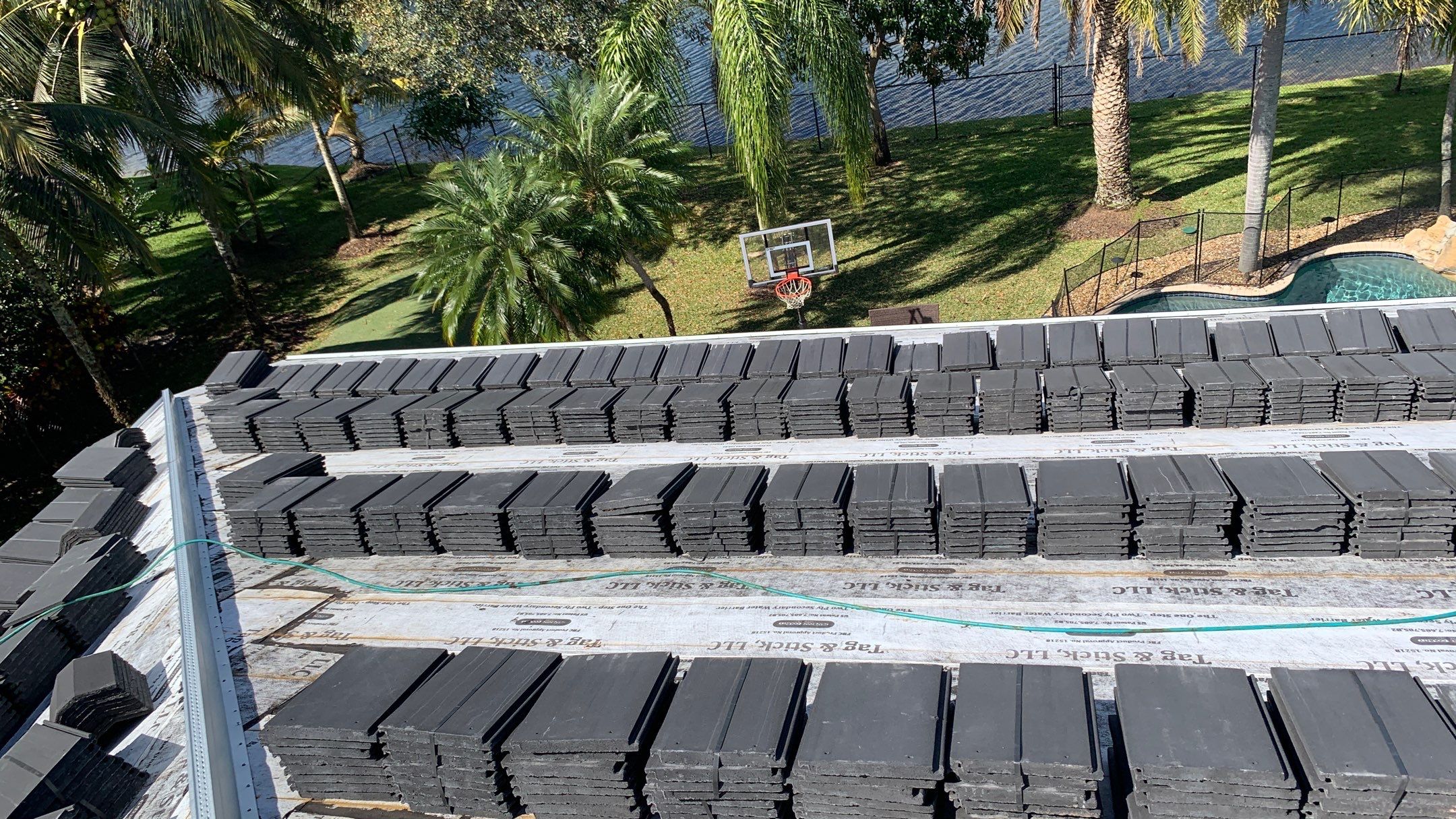 Residential Roofing Installation using Eagle Roofing Tile by BLUES BROTHERS ROOFING