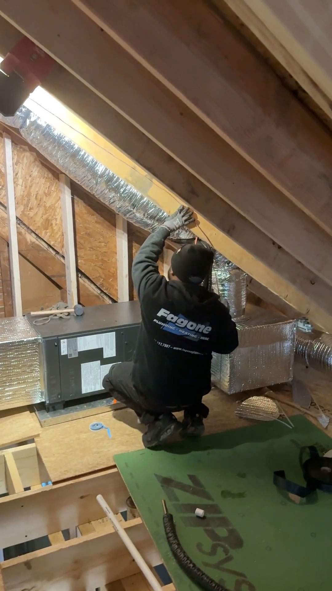 Mitsubishi Electric Heat Pump Installation — Swampscott, MA. by FAGONE MECHANICAL