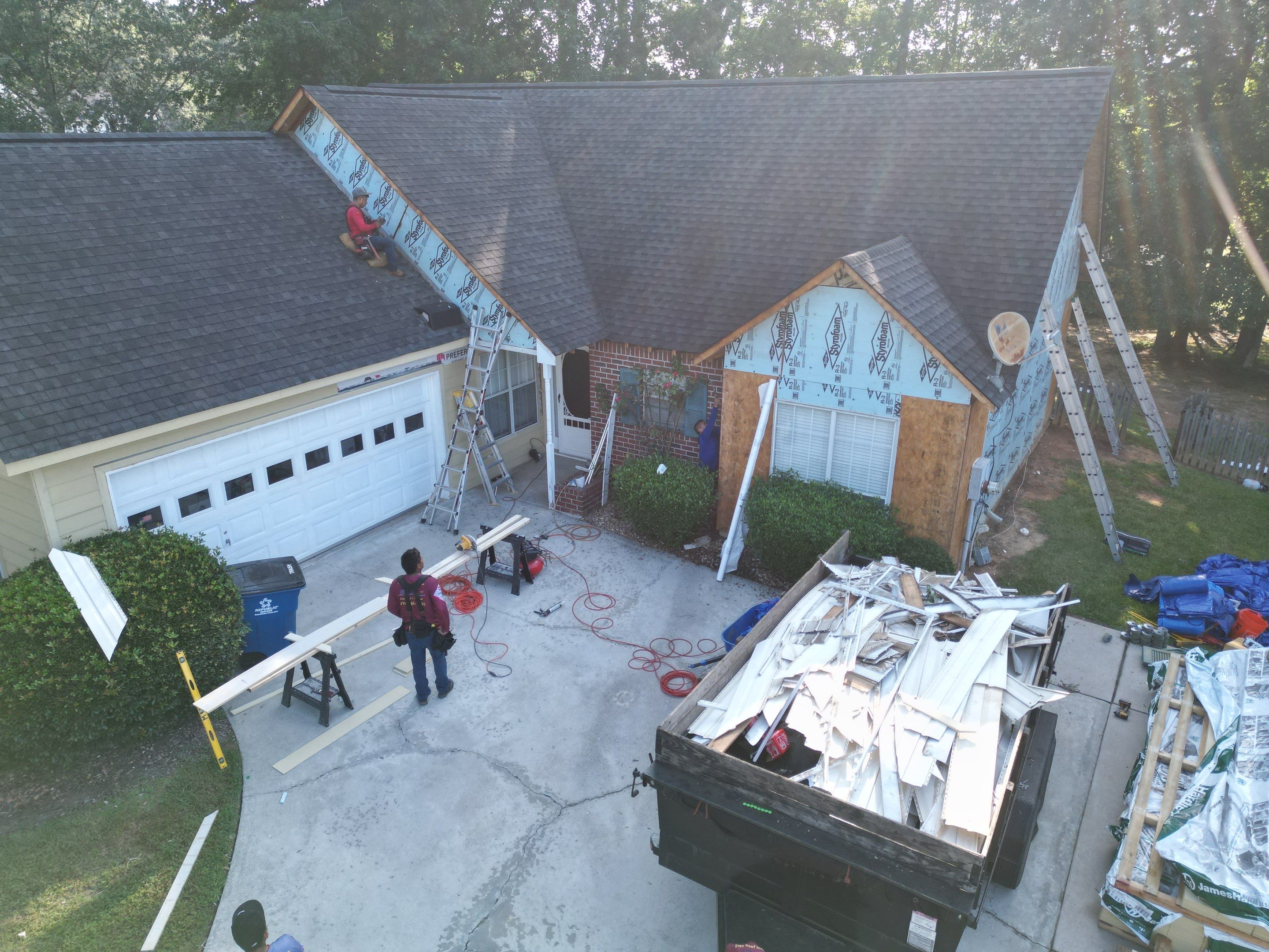 Siding replacement  by Deerfield Roofing LLC