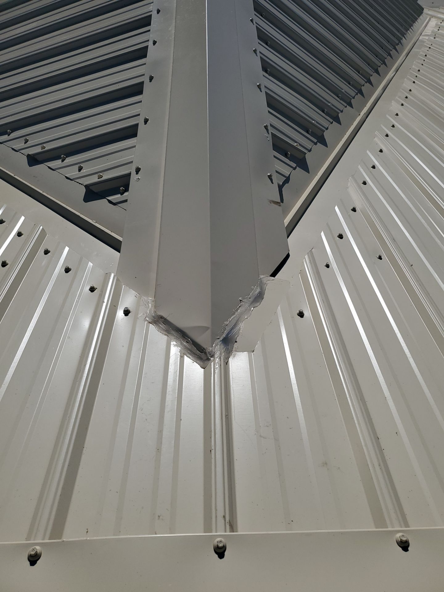 Residential Metal Roof Replacement using Reed's Metals: 26 GA. Colored Residential Metal Panels (Ivory) by Hostetler Roofing