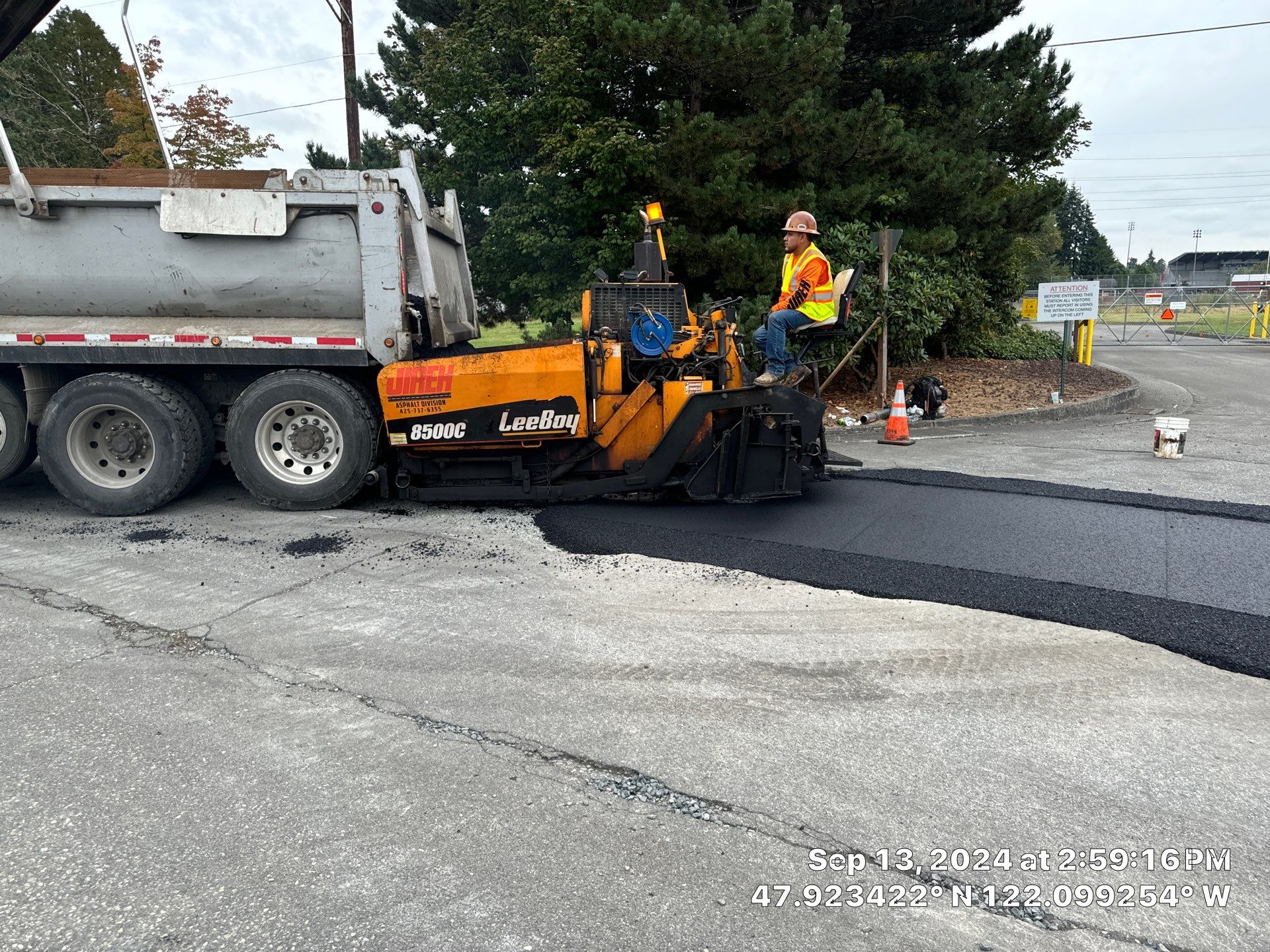 Bonneville Power Administration | Asphalt Patch Repair by Jireh Asphalt & Concrete Inc 