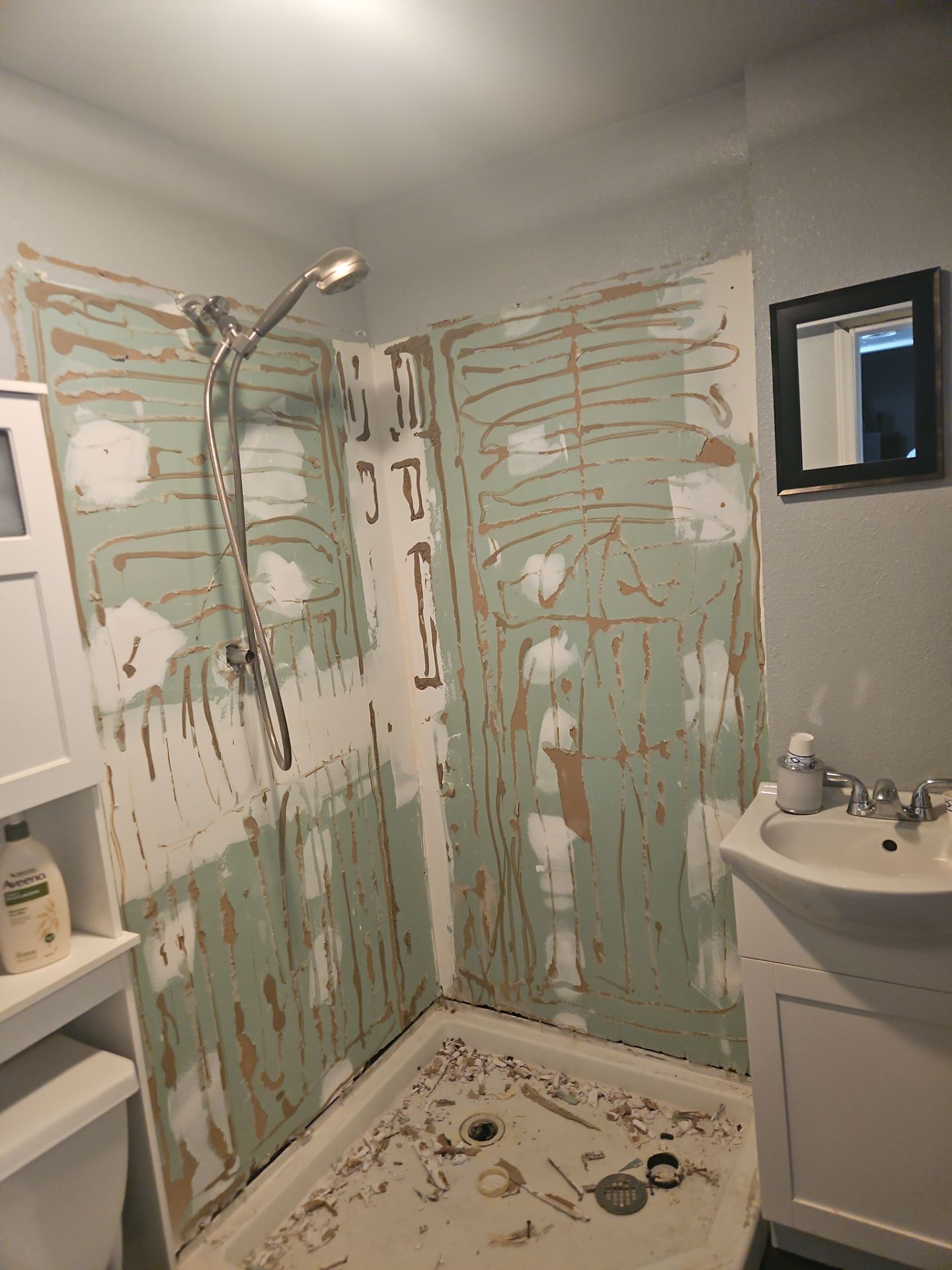 Small bathroom remodel for a basement by Painter1 Inland Northwest