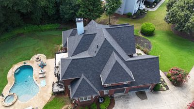 Cumming, GA Roof Replacement, CertainTeed Landmark Pro Charcoal Black