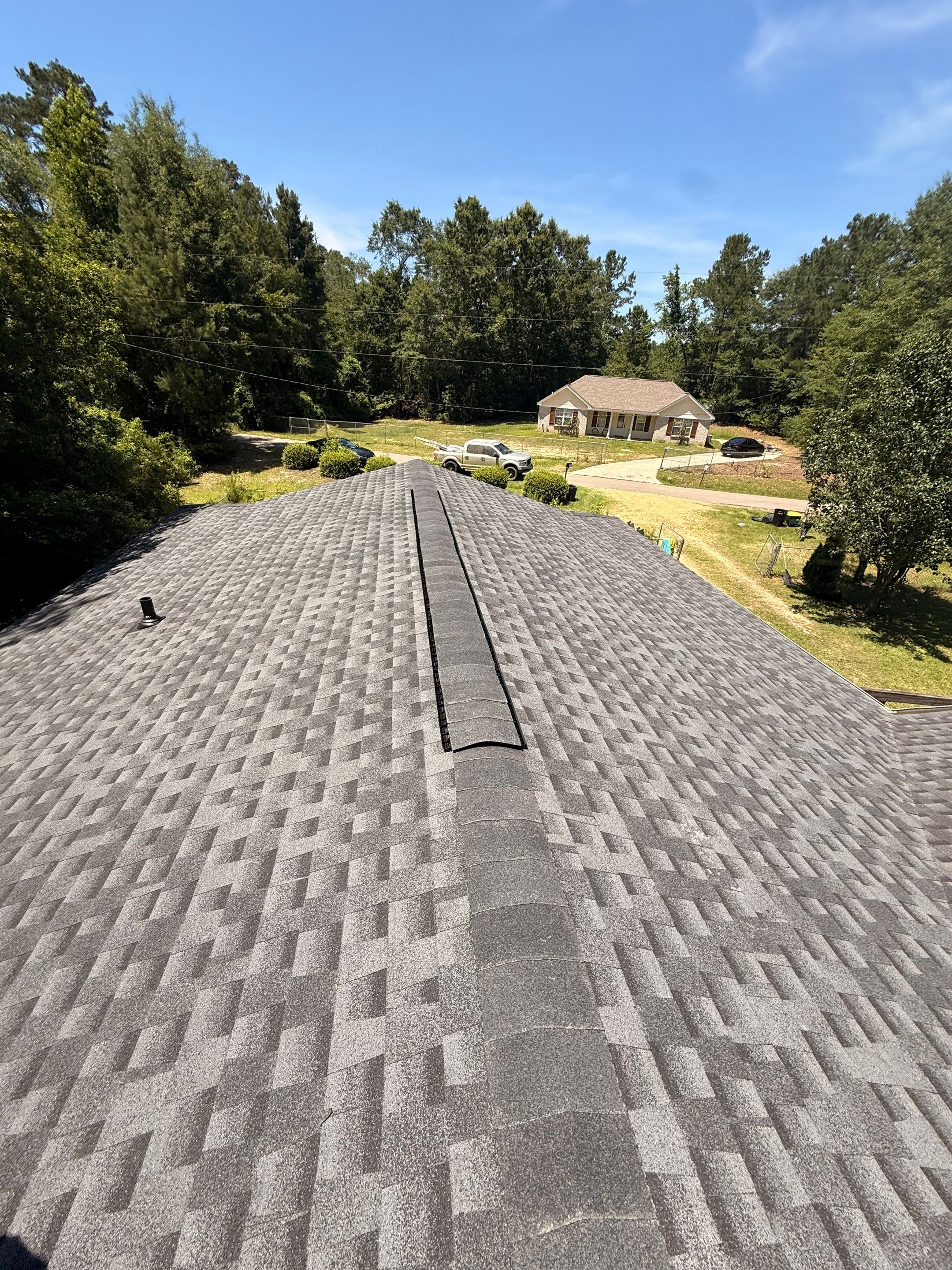 Full Architectural Shingle Roof Replacement Following Storm Damage in Wiggins by Frontline Roofing