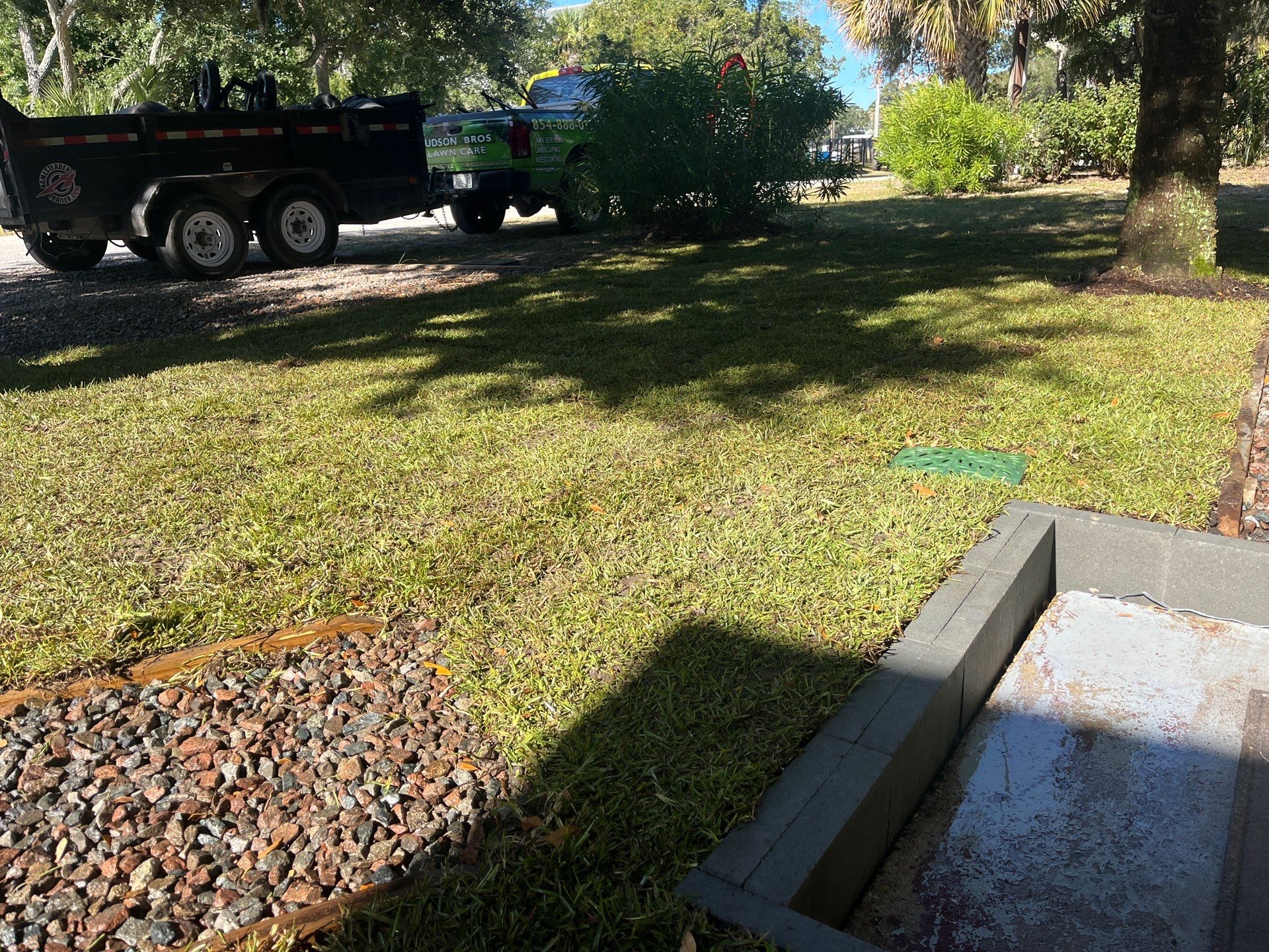 Drainage and Sod Project in Edisto Island by Hudson Bros Lawn Care LLC