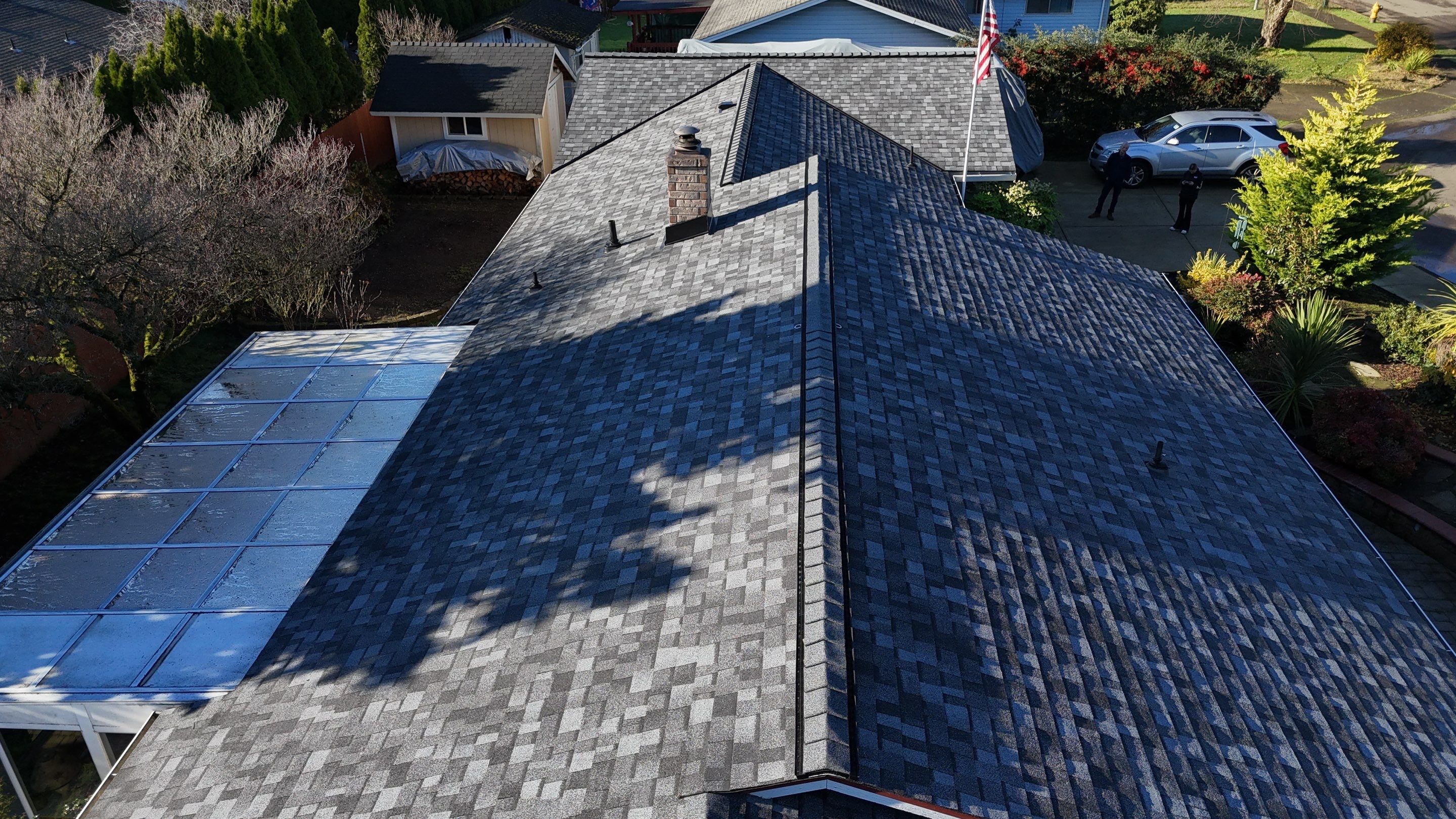 Slatestone Gray | Roof Replacement in Woodland, WA 98674 by Valiant Roofing, LLC