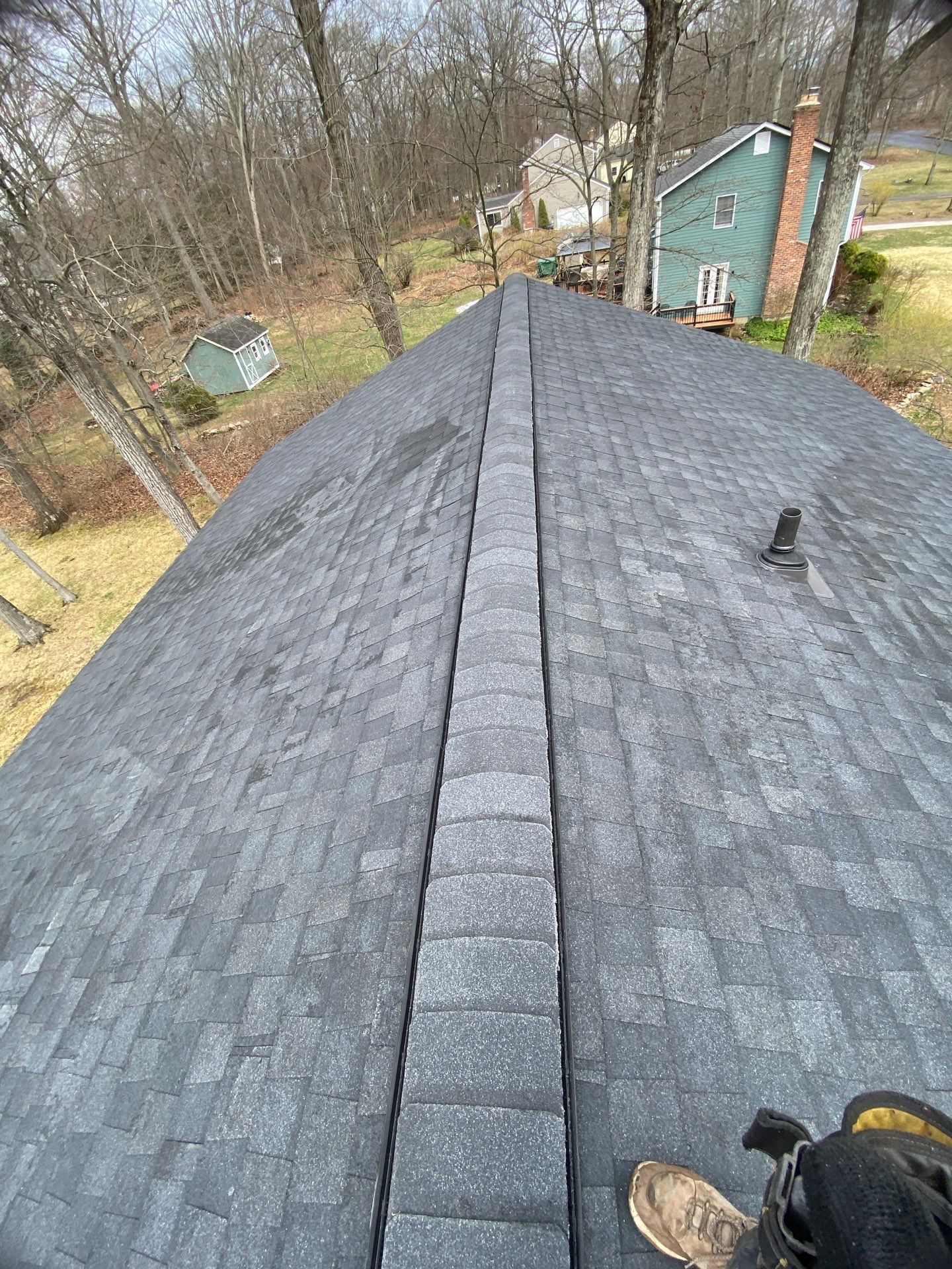 DiGiorgi installs beautiful new roof in New Milford, CT by DiGiorgi Roofing and Siding Inc