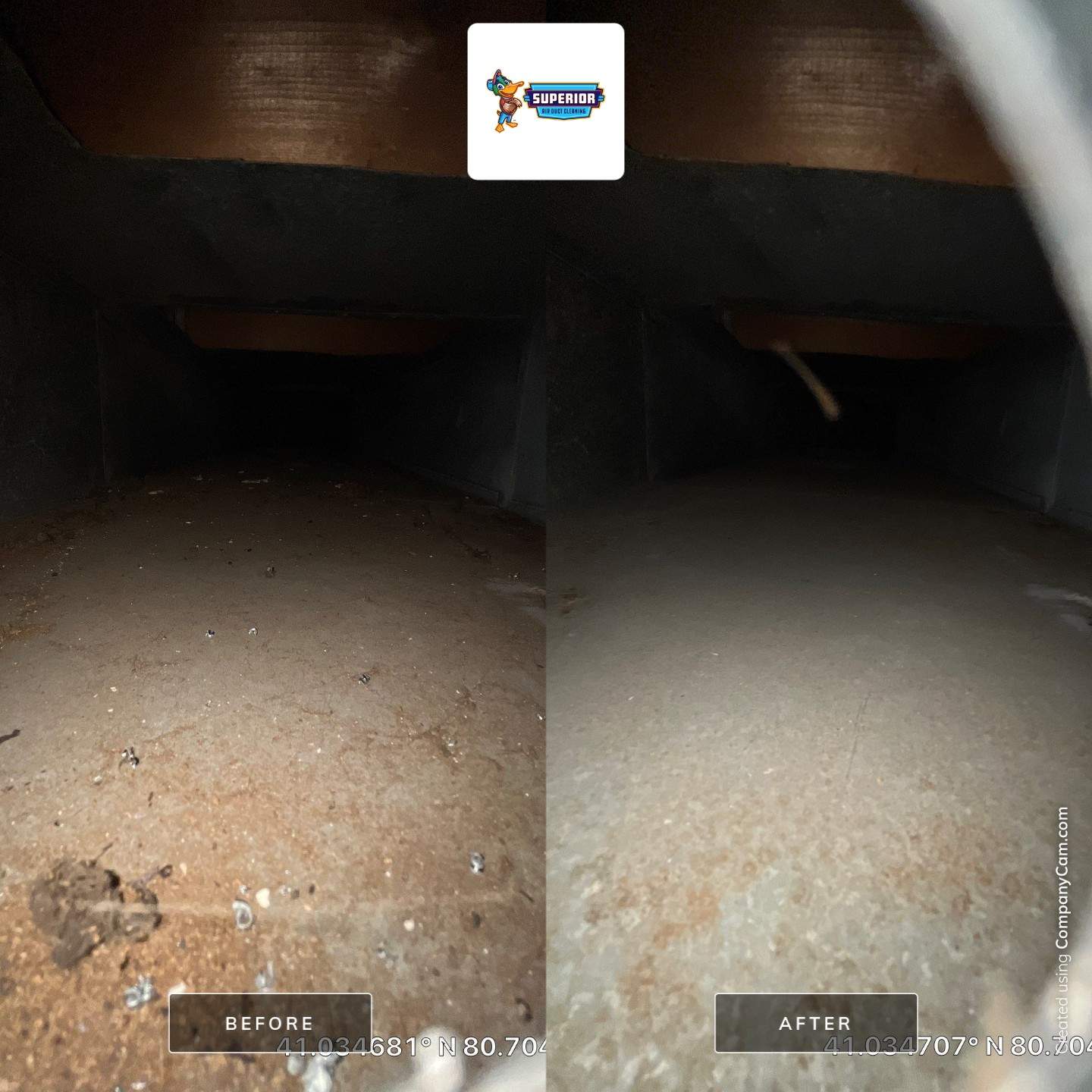 Air Duct Cleaning With a Vacuum Truck in Youngstown, OH by Superior Air Duct Cleaning