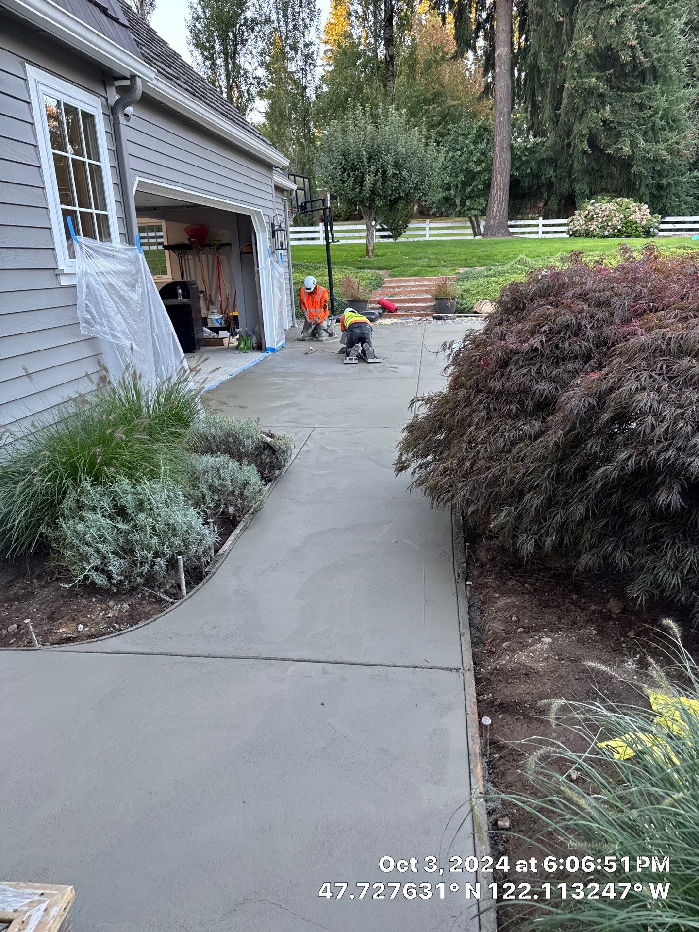 Sand Finish Concrete Driveway & Power Wash | Woodinville  by Jireh Asphalt & Concrete Inc 