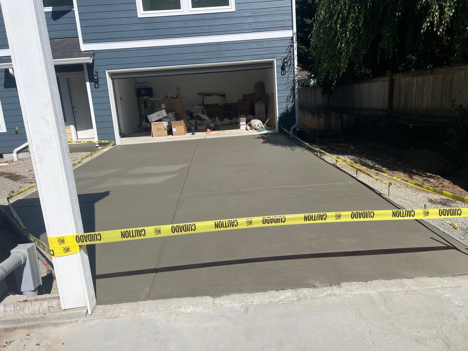 Grant | Concrete Driveway  by Jireh Asphalt & Concrete Inc 
