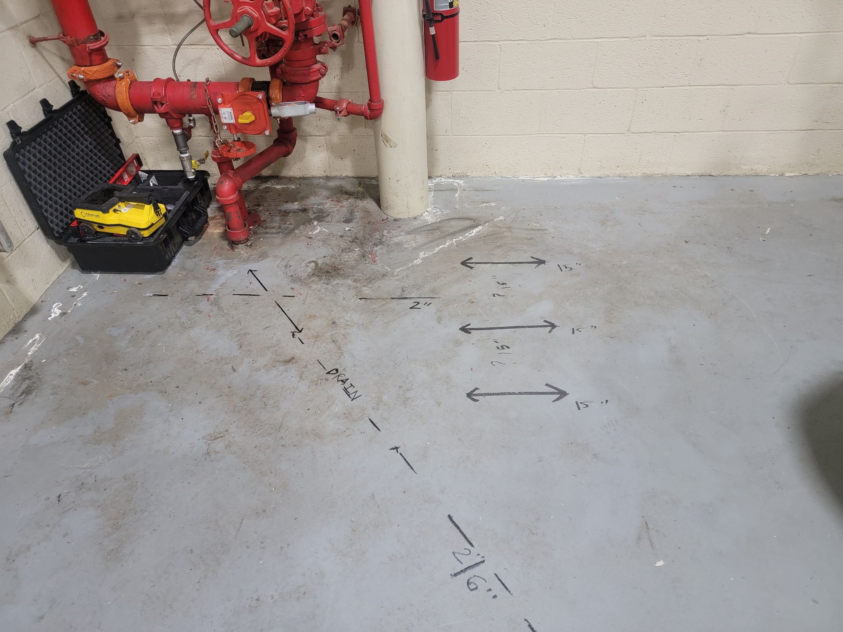 Concrete Scanning using Concrete GPR Scanner by Alsip Locating Service, LLC