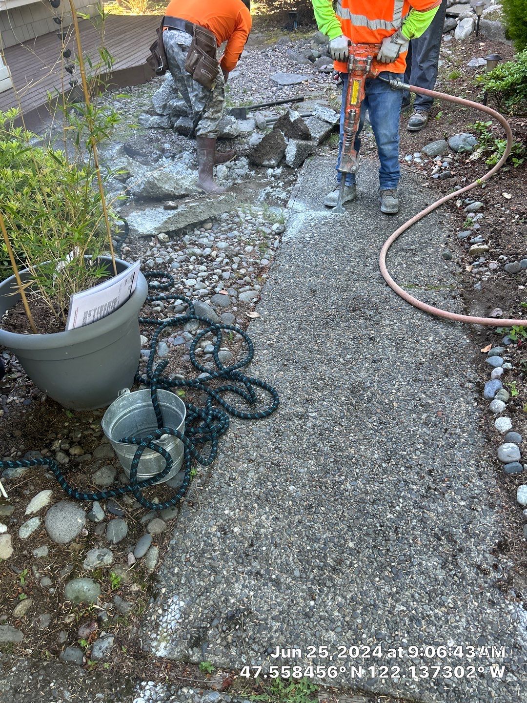 Kate | Concrete Driveway & Walkway by Jireh Asphalt & Concrete Inc 