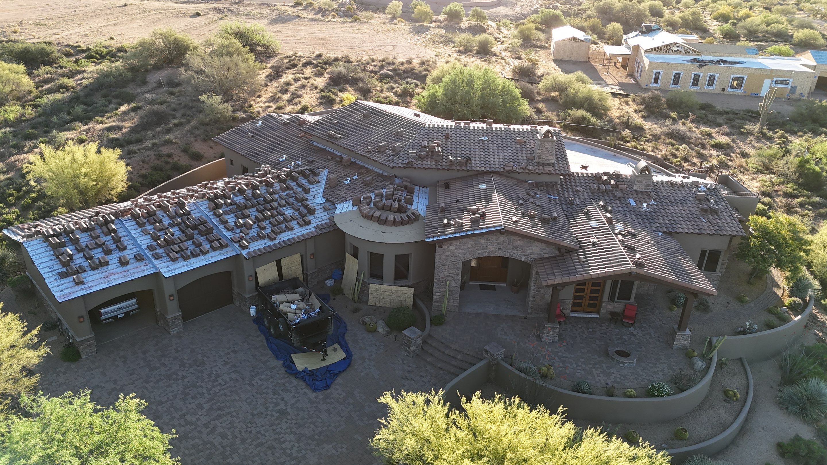 Project in Scottsdale by Saint Roofing
