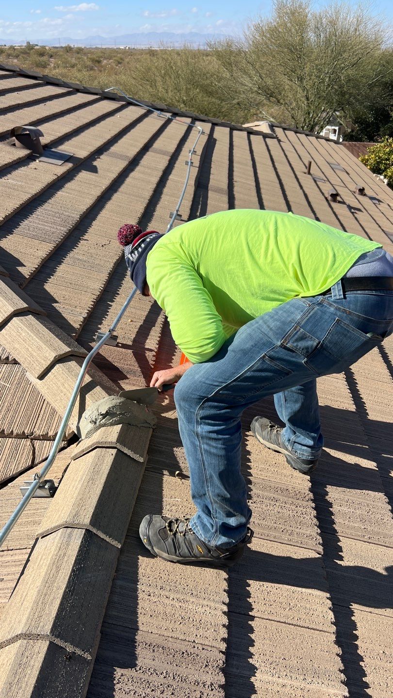 Weathered Taupe Concrete Tile by Reimagine Roofing