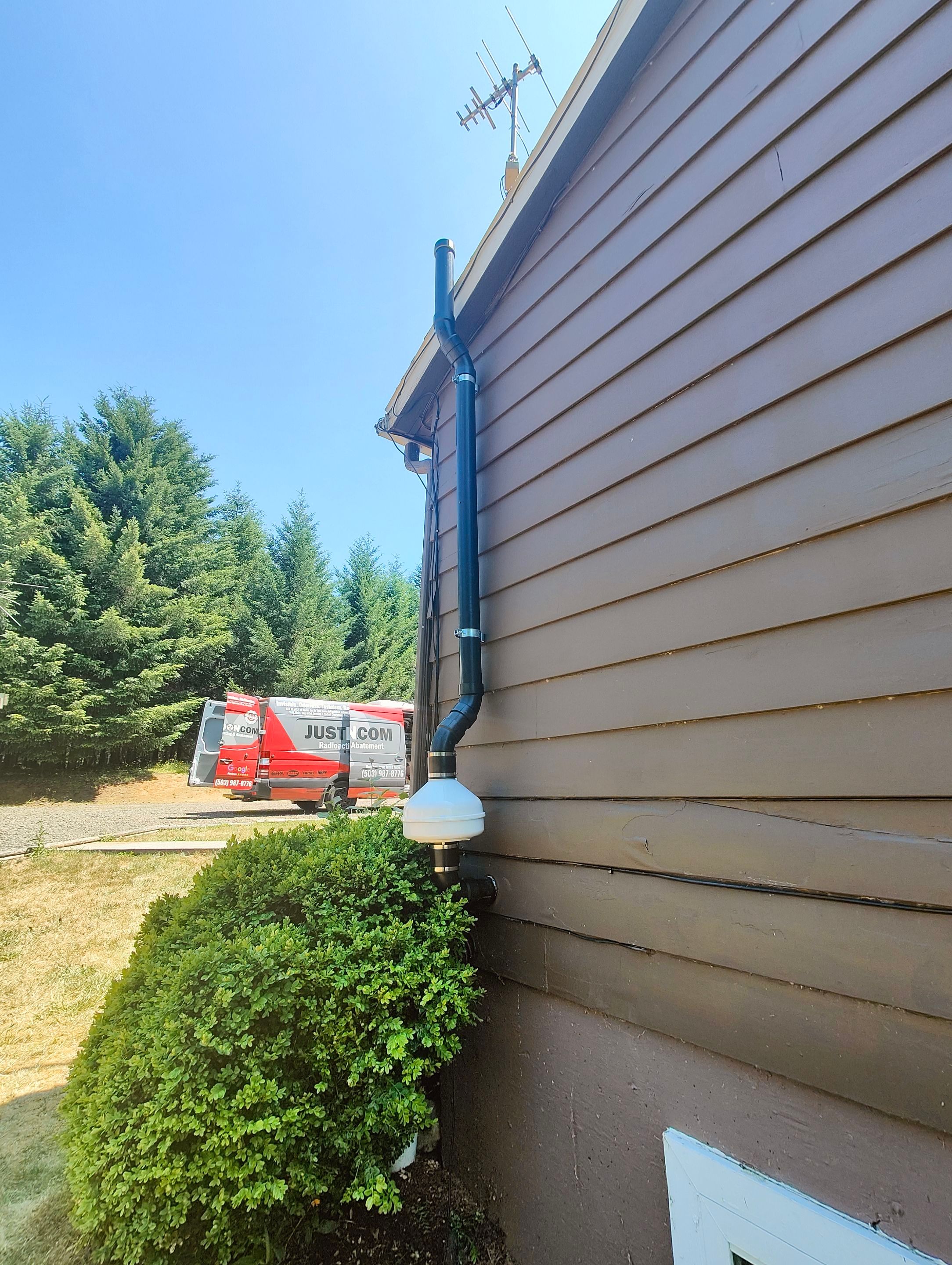 Subslab Radon System by JustRadon.Com