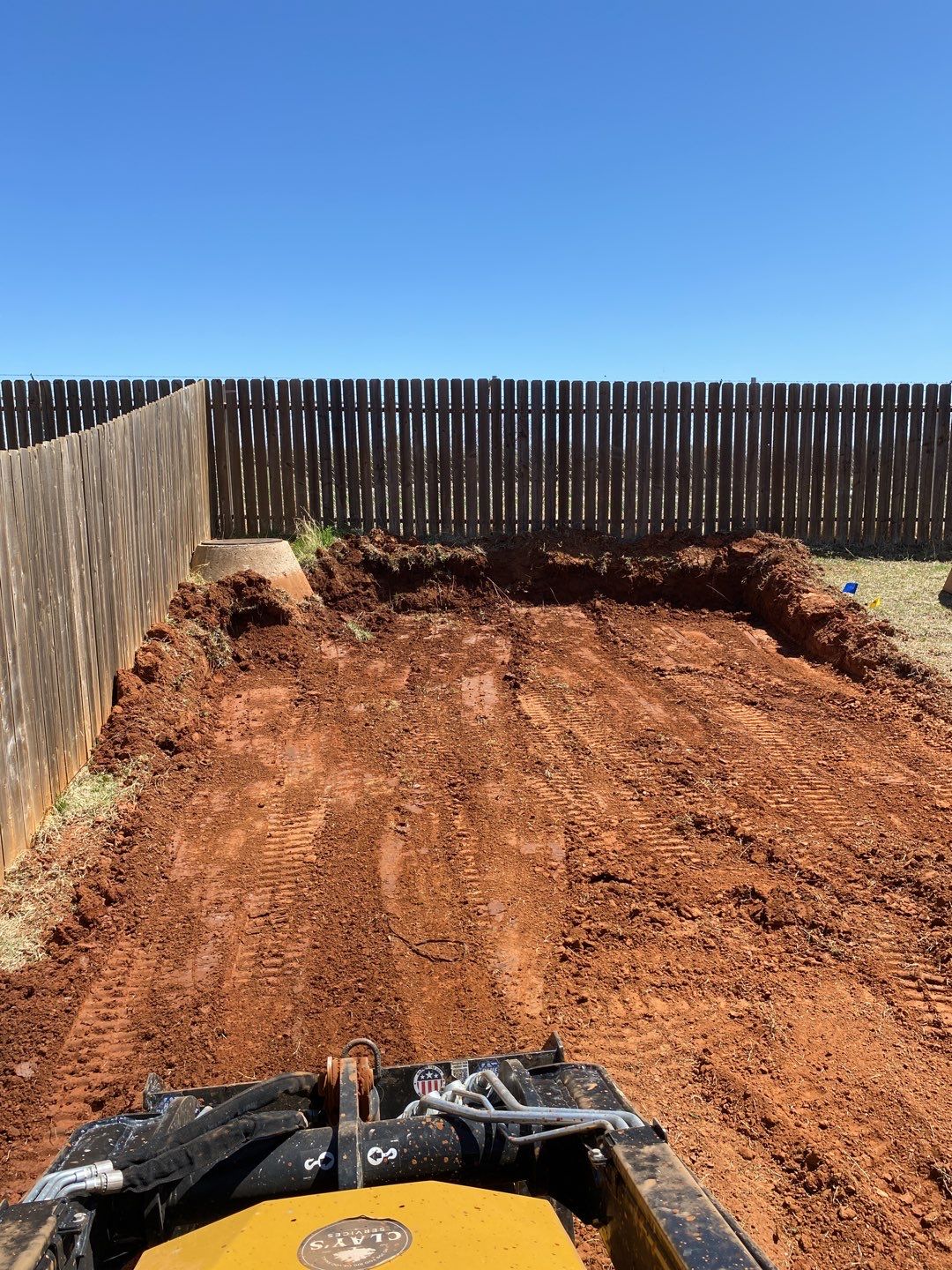Retaining wall / Playground by Clays Services Inc