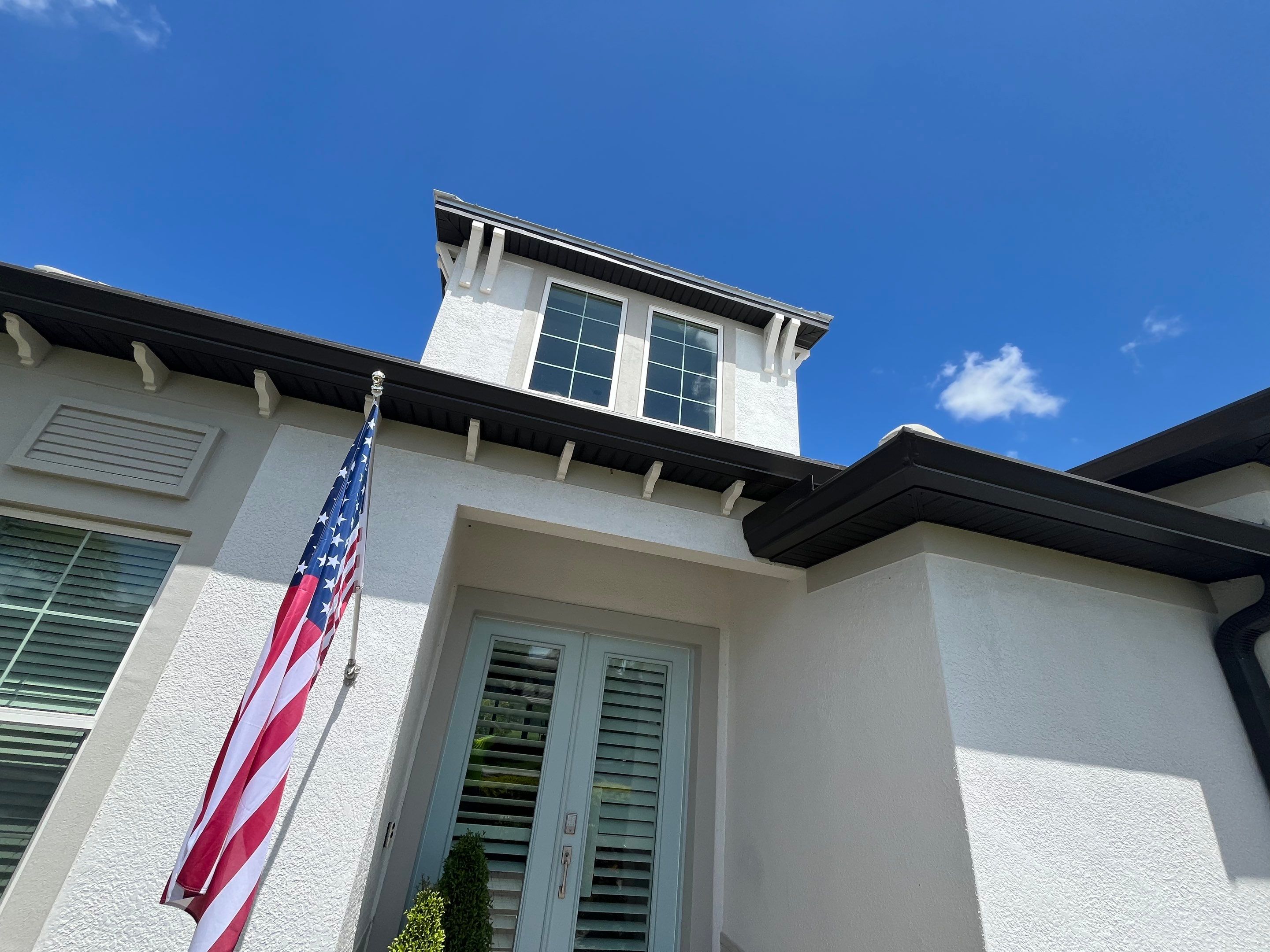 Bronze 7inch Gutter Installation in Sarasota FL by Gutter Professors