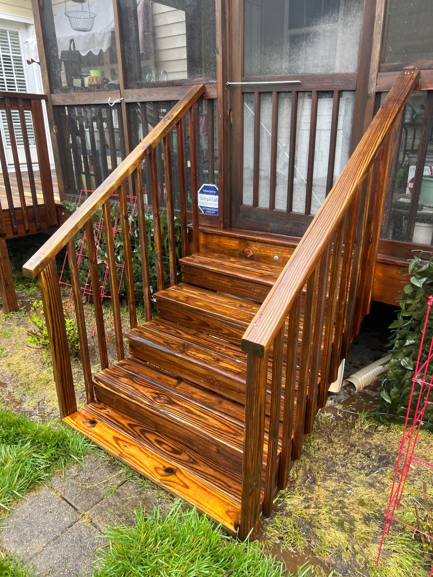 Weathered Deck using Wood Sealant by DuraSeal