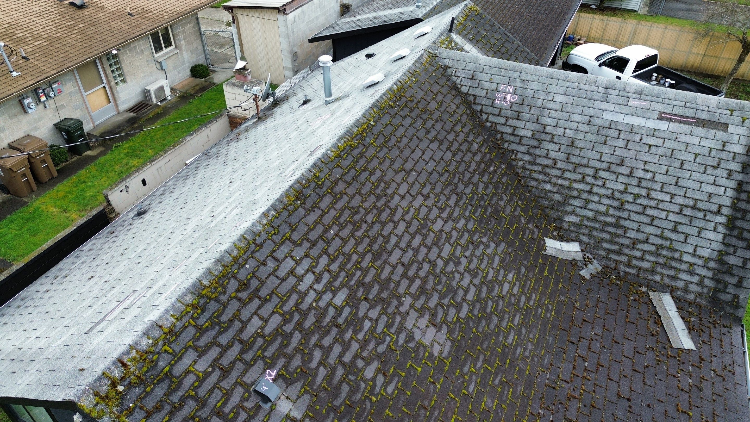 GAF Timberline NS, Charcoal, House and Garage Roof Replacement  by Proline Roofing & Restoration LLC