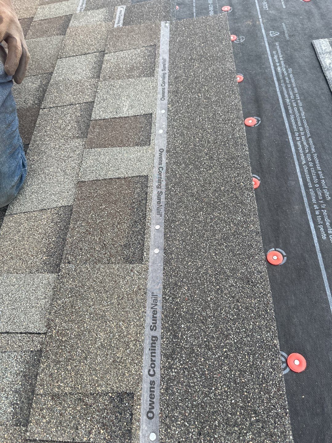 Residential Roofing Installation using Owen's Corning Duration (Lifetime) Shingles by Roof Repair Company