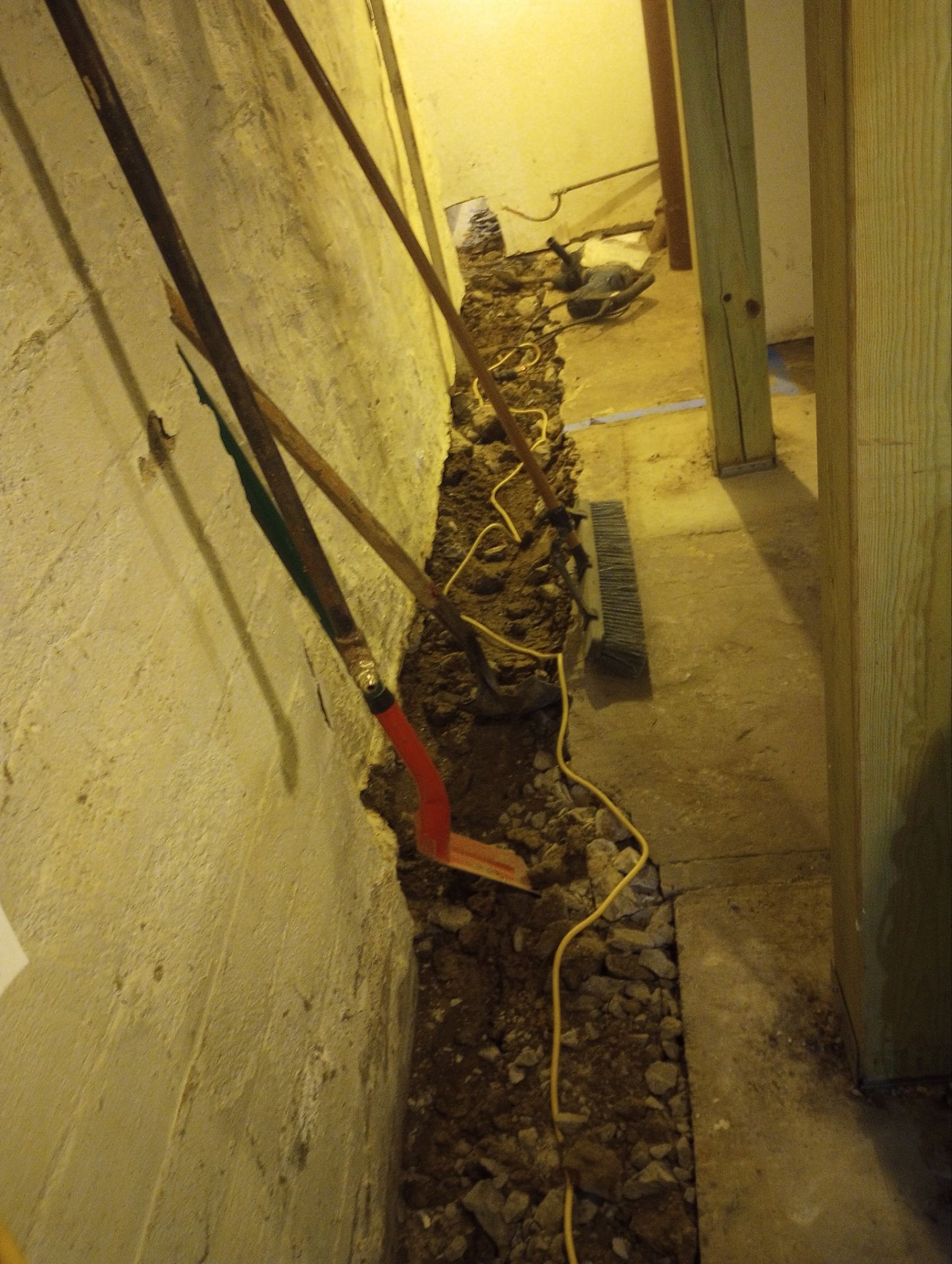 Basement Remodel for New Tenants in North by Waterproofing Northeast