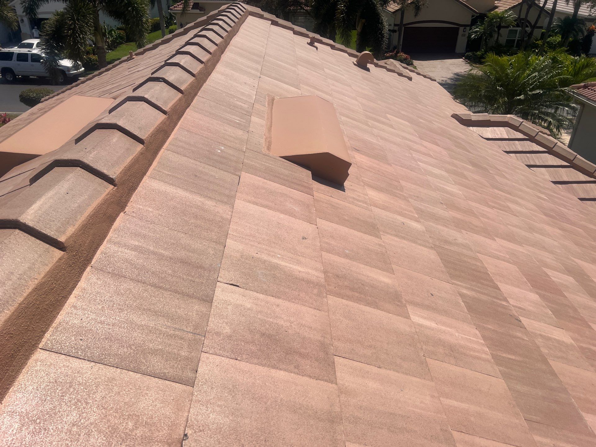 Residential Roofing Installation using Bel Air , Boca Cream by Durabilis Roofing INC