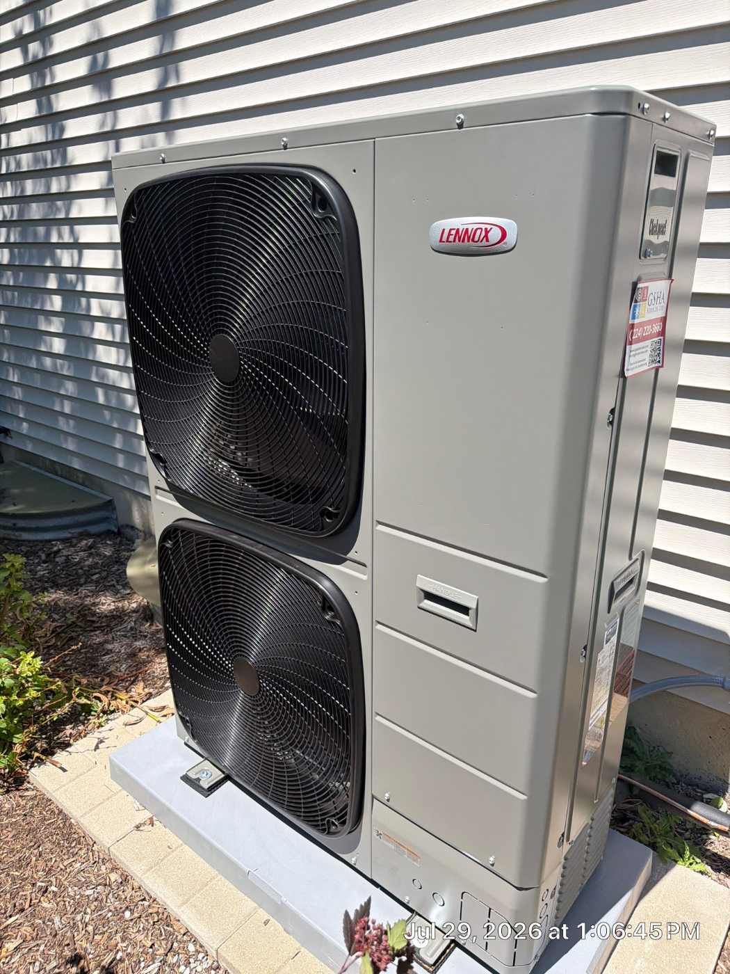 Lennox Elite EL297V Furnace & EL18KSLV Heat Pump Installation – Aurora, IL | GSHA Services, LTD by GSHA Services LTD