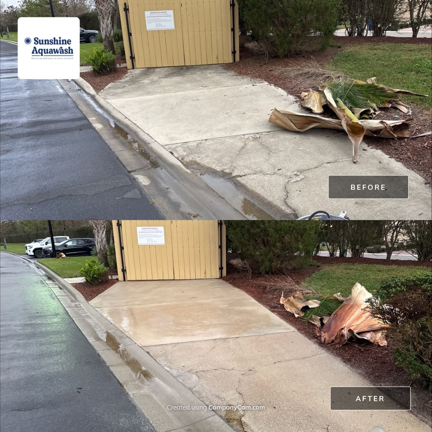 HOA Community Cleaning by Sunshine AquaWash