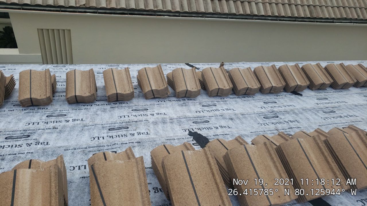 Residential Roofing Installation using Crown by BLUES BROTHERS CONSTRUCTION CORP