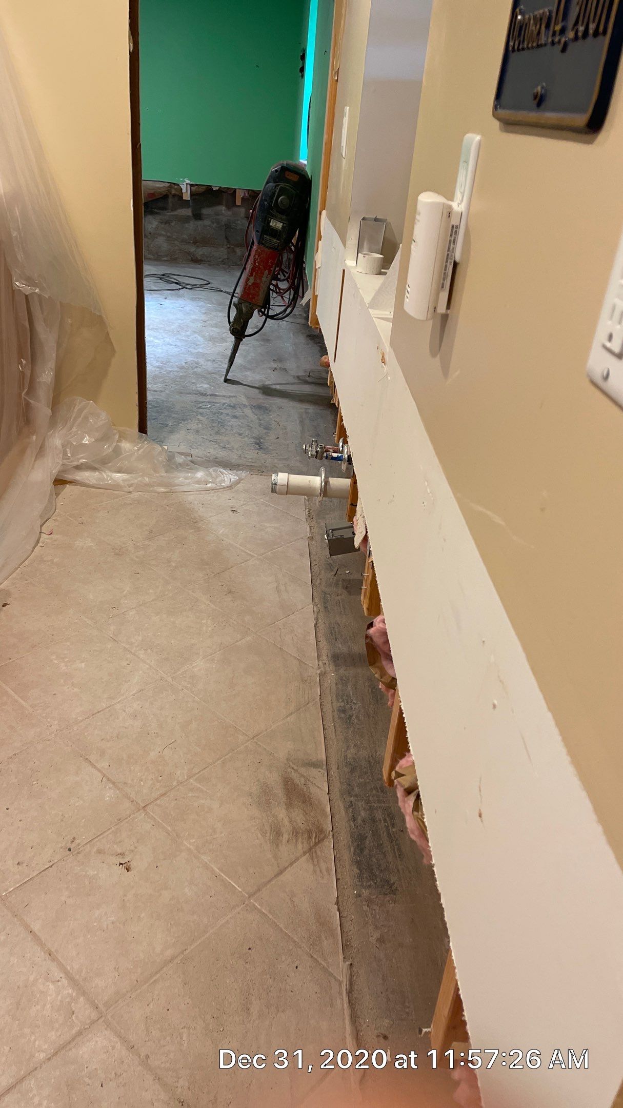 Interior French Drain Job in West Orange, NJ by Pure Service Pro, LLC 
