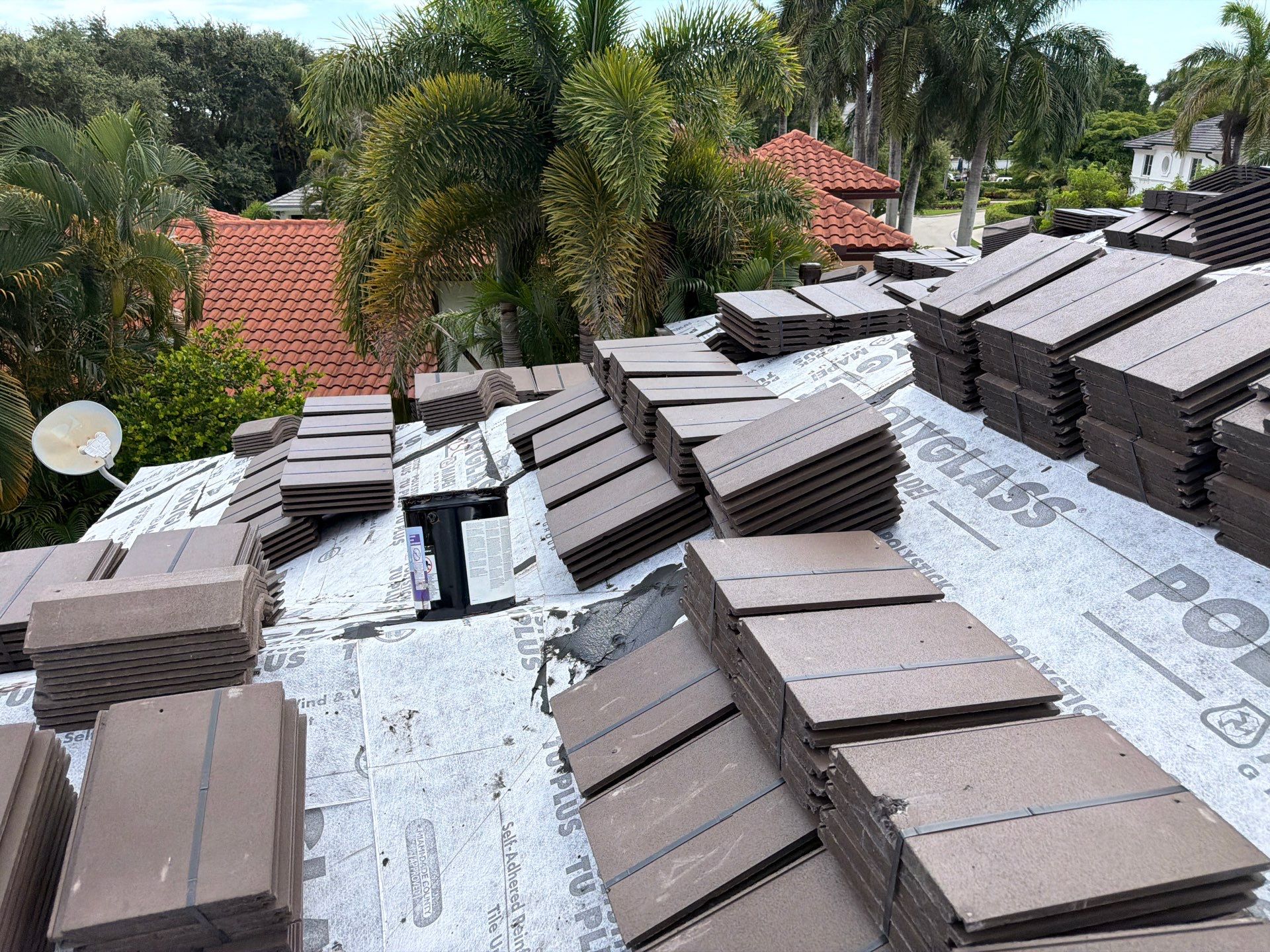 Residential Roofing Installation using WestLake Roofing Tile by BLUES BROTHERS ROOFING