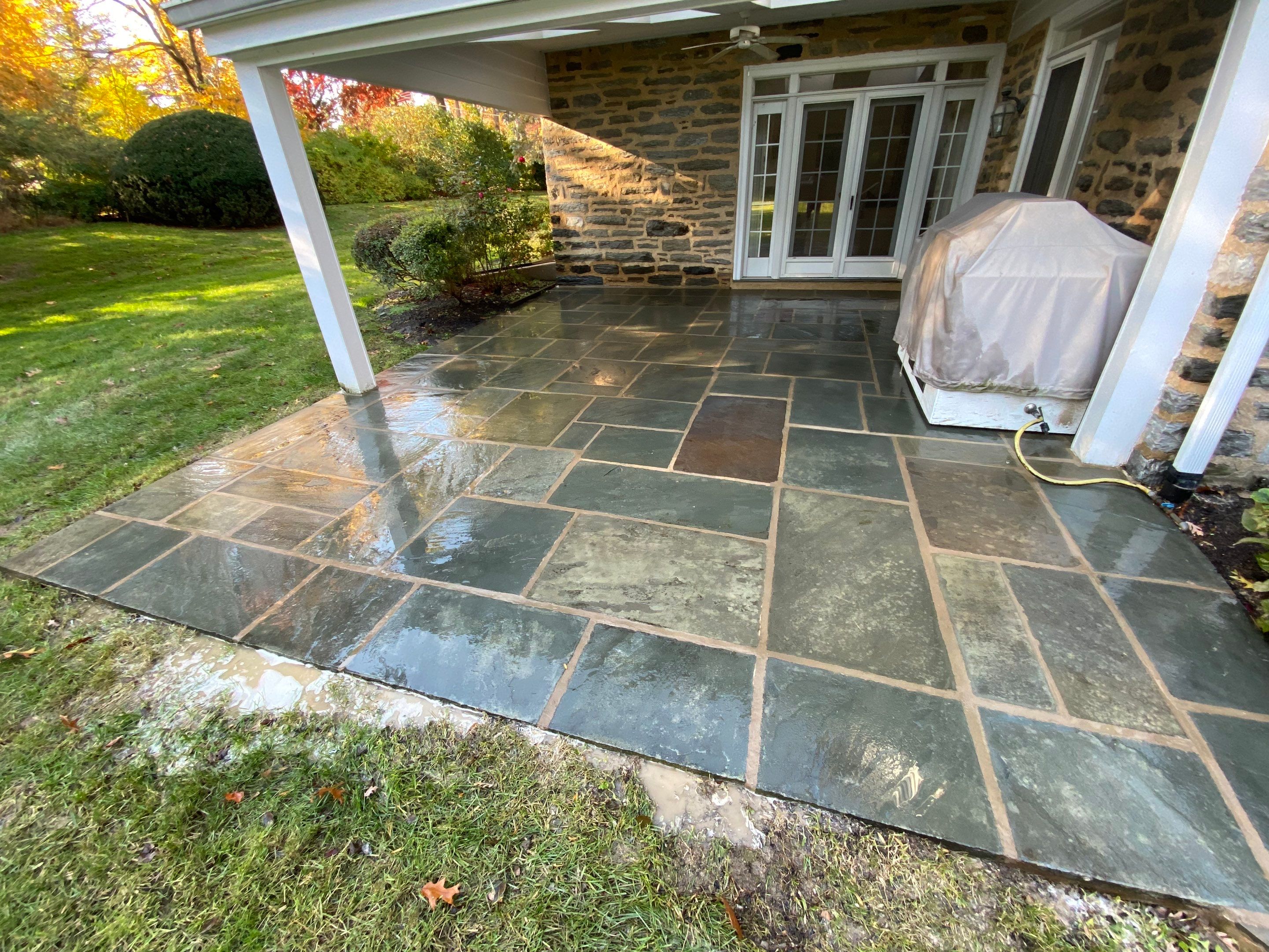 Patio Installation by Jamison Basement Waterproofing 