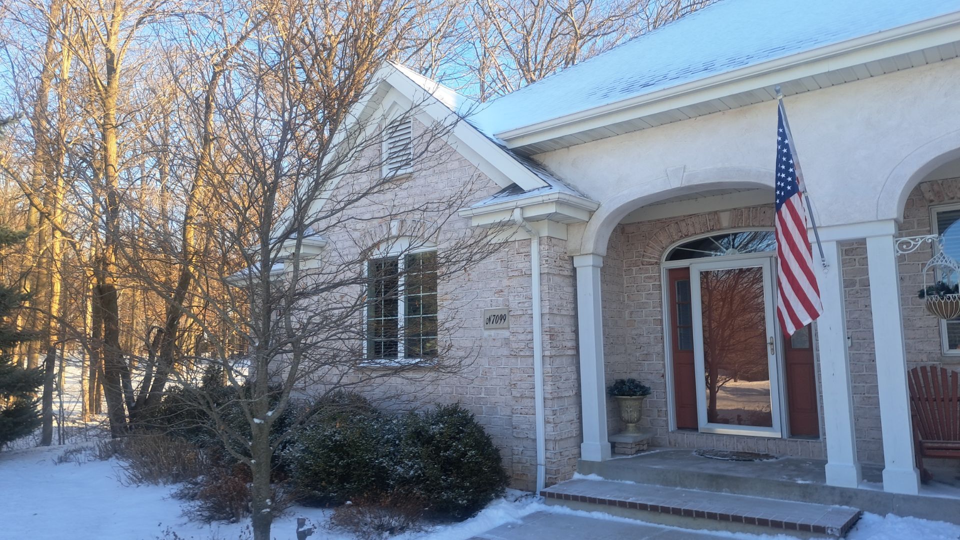 Classic Stucco Beauty  by Gellings Roofing & Siding