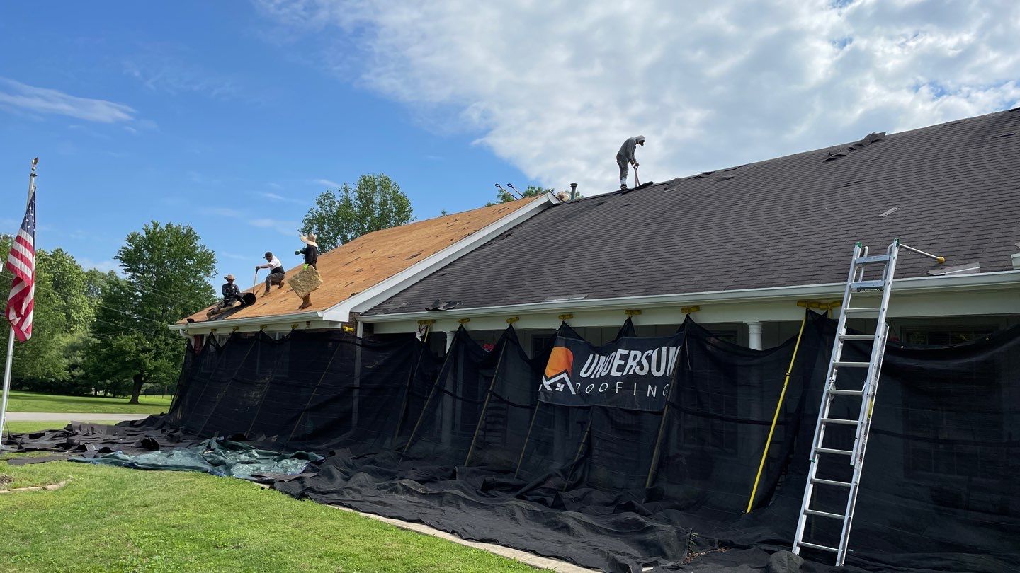 Residential Roofing Installation using GAF Timberline HDZ by Undersun Roofing 