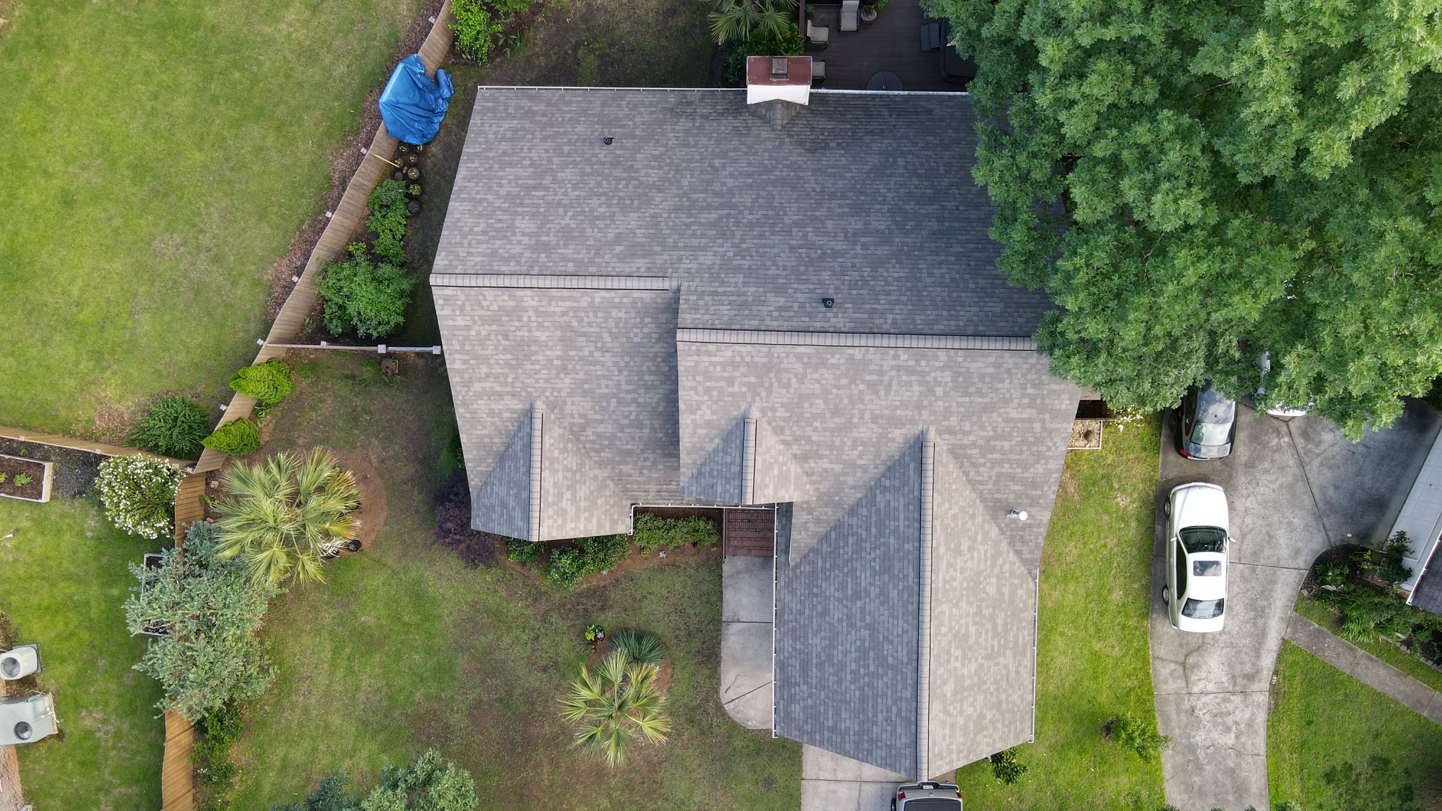 Residential Roofing Installation using Owens Corning Oakridge- Driftwood by Indigo State Roofing