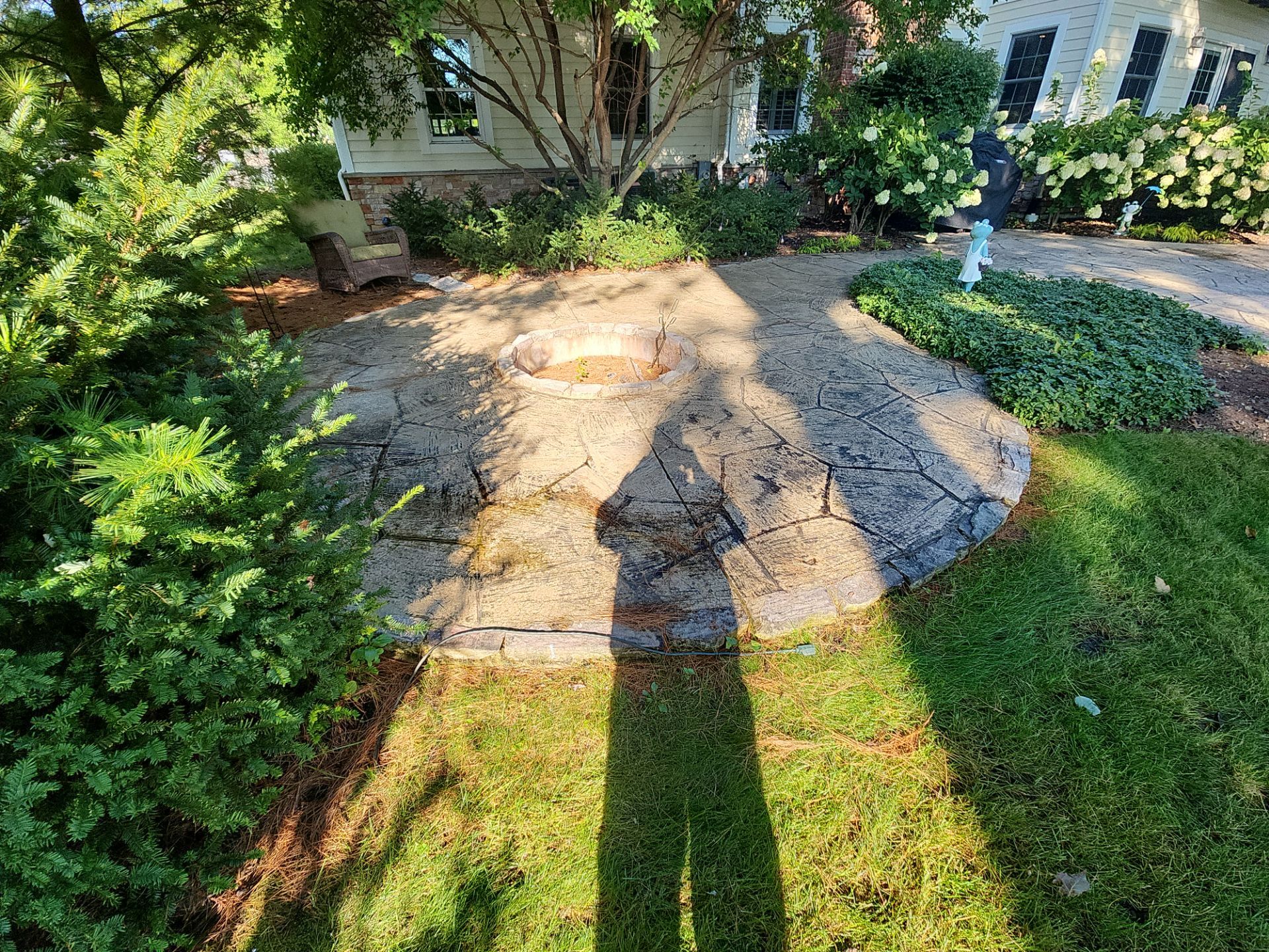 Stamped Concrete Surface Cleaning by Northern Power Washing LLC.