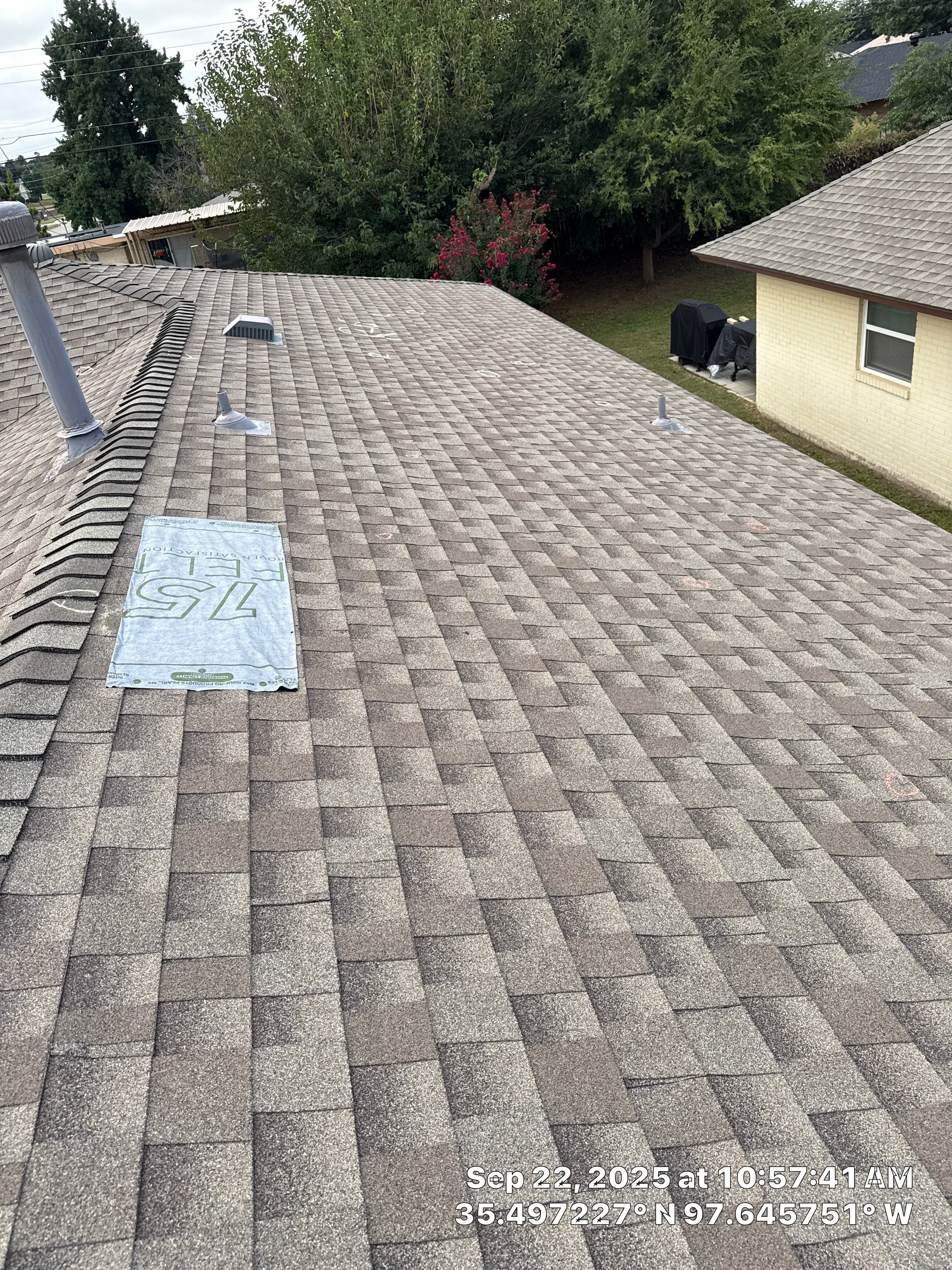 Bethany Job by OAK Roofing Restoration 