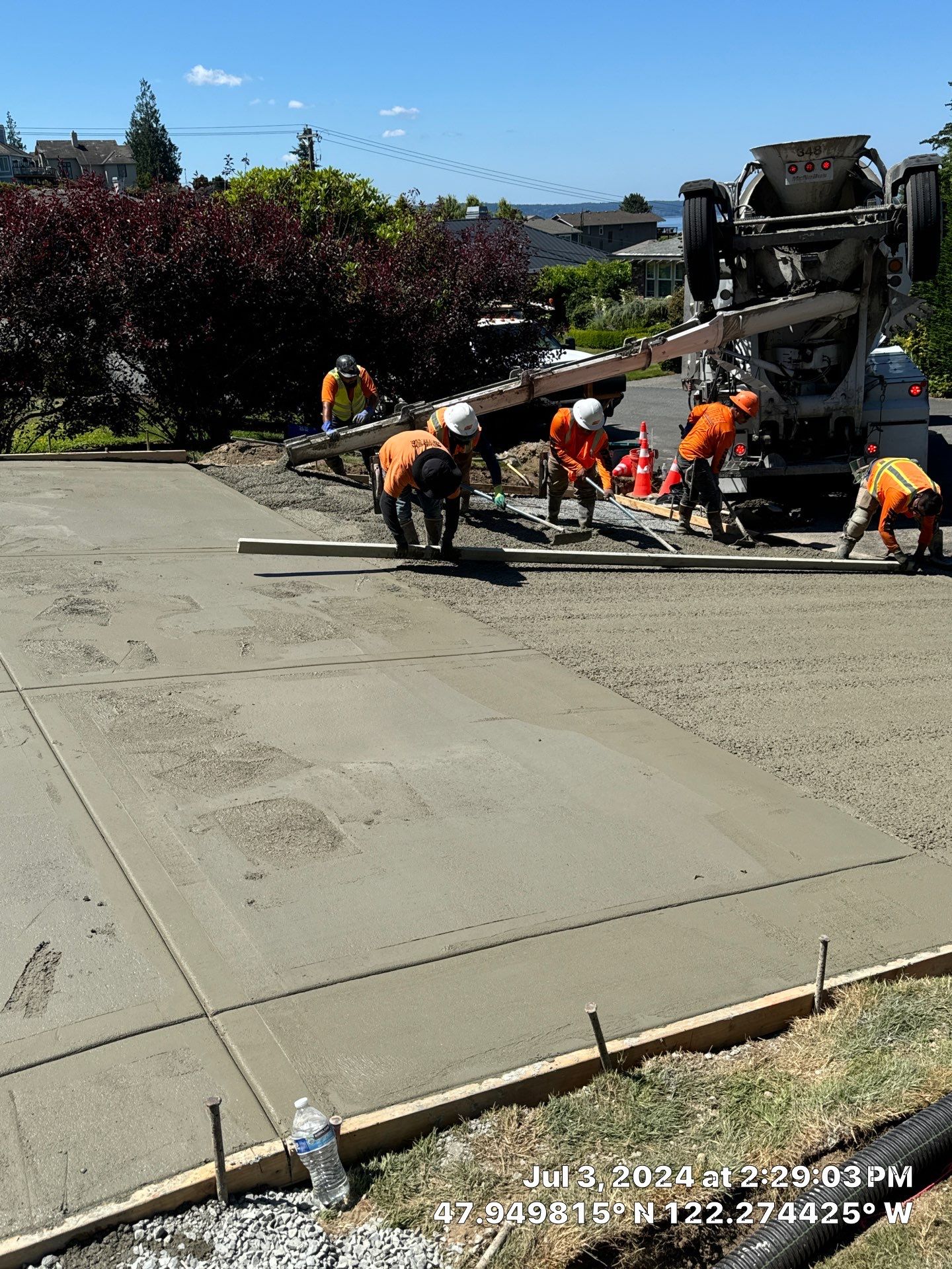 Jacob | Concrete Driveway  by Jireh Asphalt & Concrete Inc 