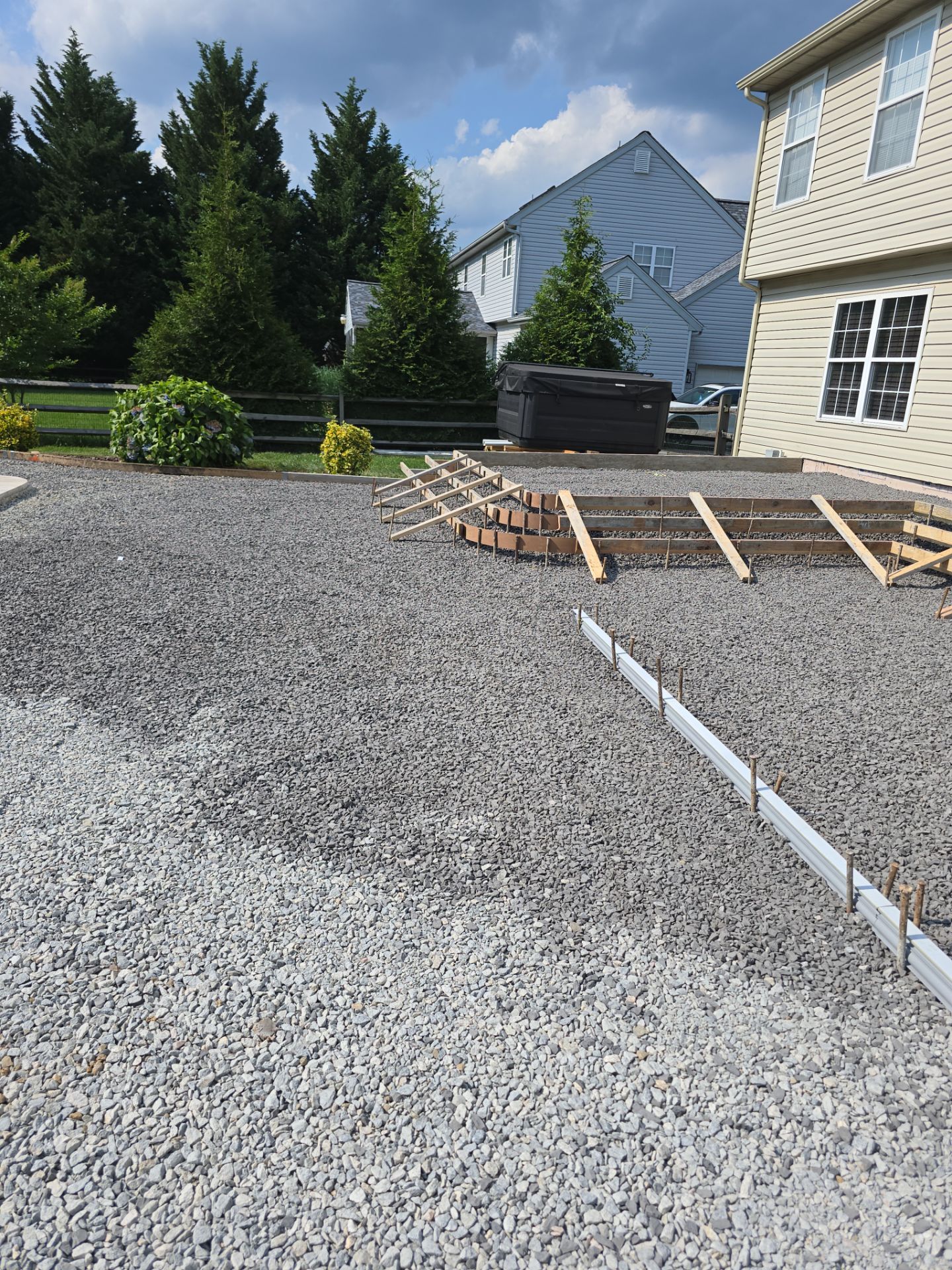 Stamped Pool Deck in Bear DE by Architectural Concrete Design