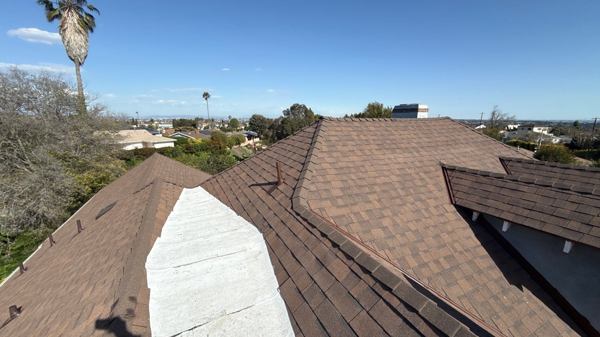 Residential Roofing Installation using Owens Corning Duration Cool Shingles by Hull Brothers Roofing