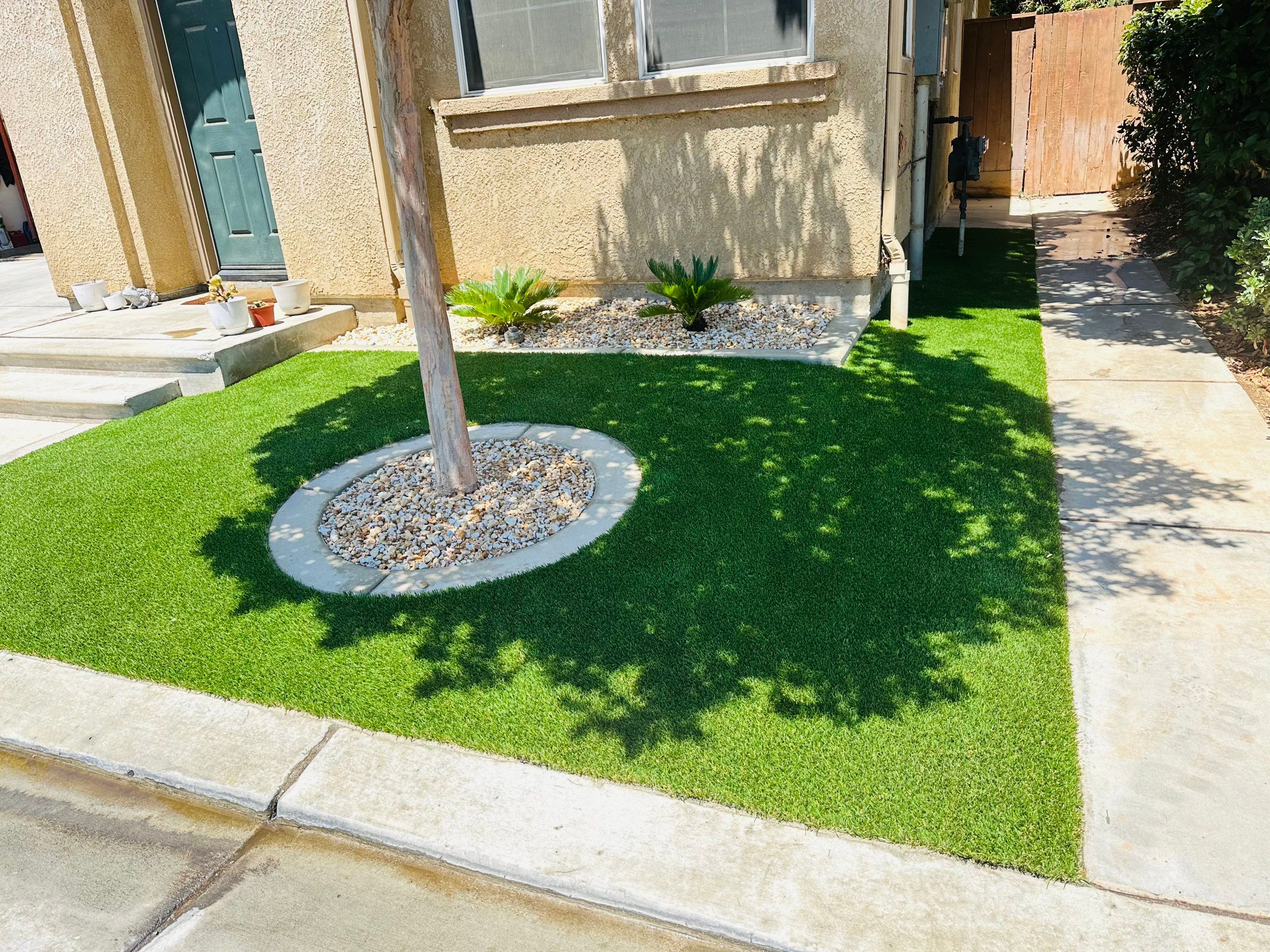 SYNTHETIC GRASS IN FRESNO CA by SAVING PRO LANDSCAPING INC