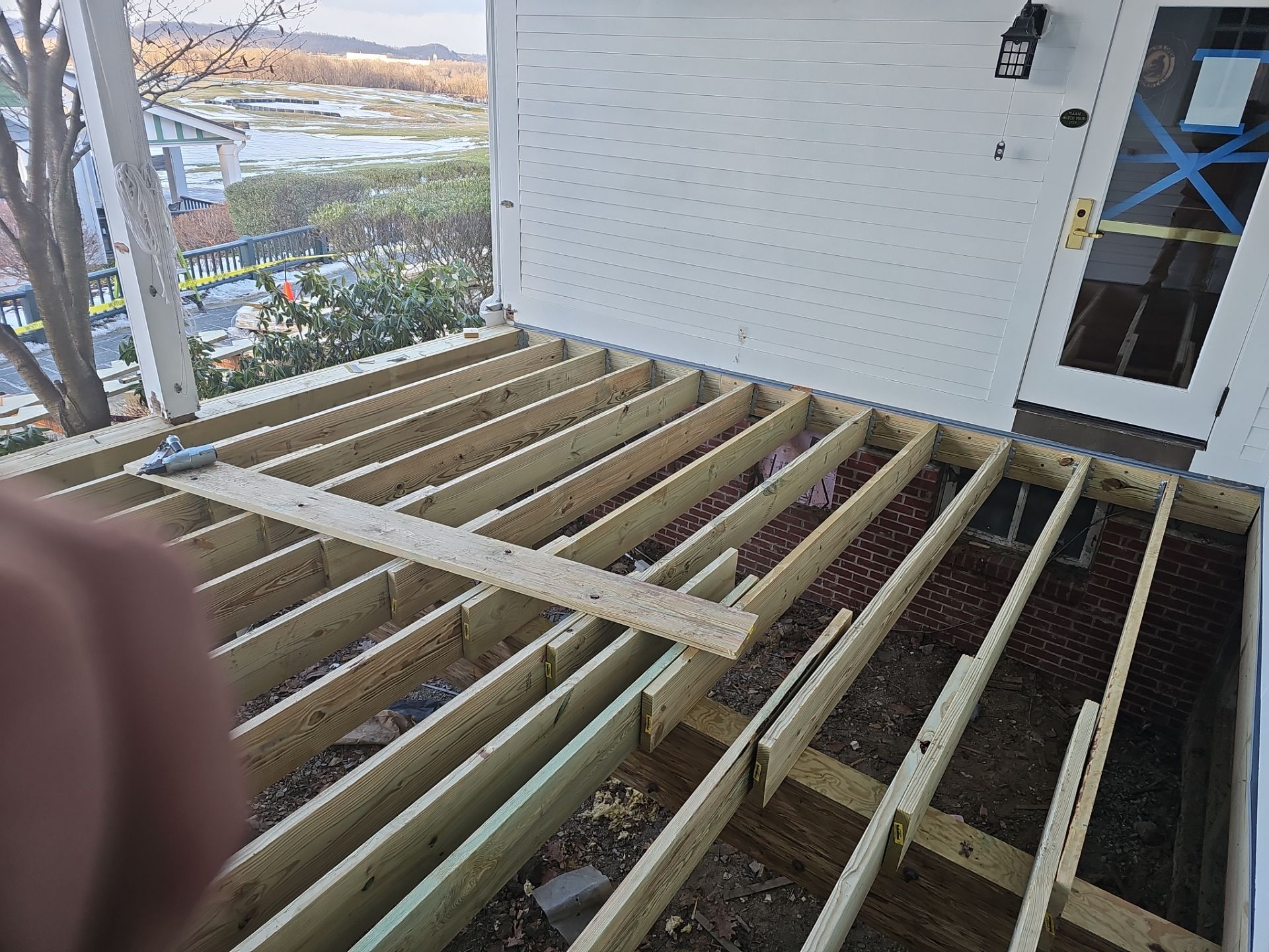 Oakmont Country Club Deck Build by Cousins Roofing Siding & Decks