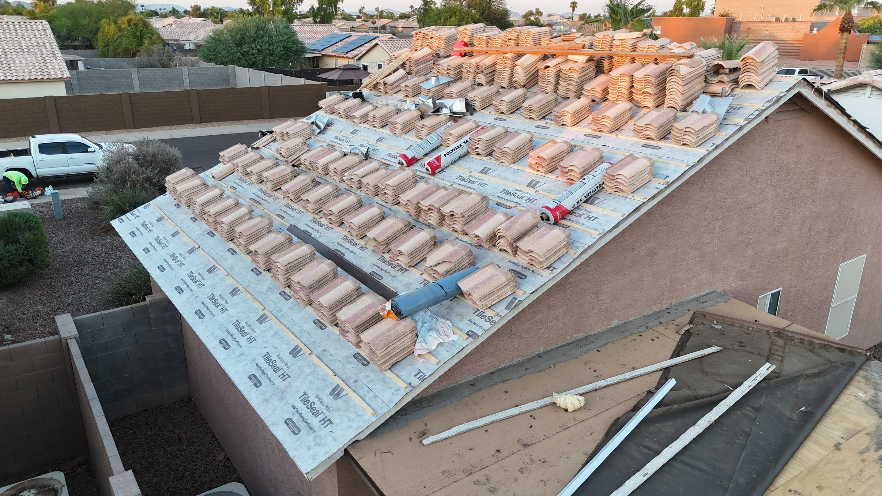 Project in Goodyear, AZ by Saint Roofing