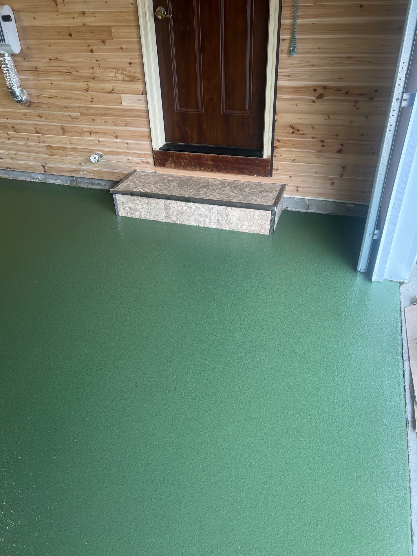 Garage by Freedom Concrete Coatings. 
