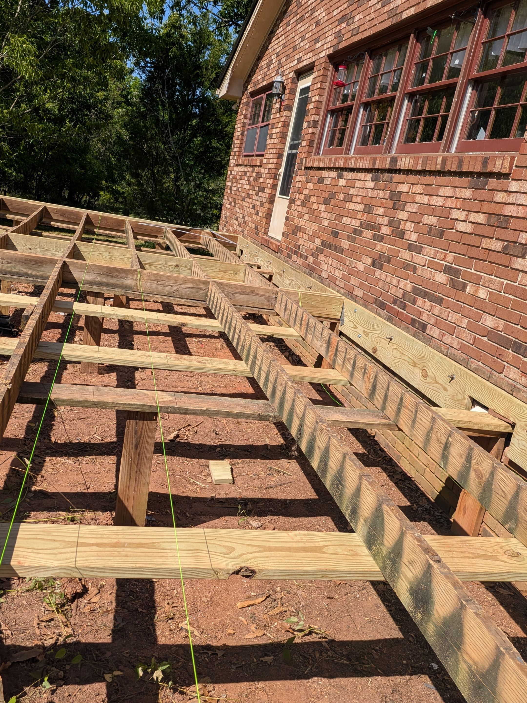 Custom Pressure-Treated Wood Deck and Pergola Build in Social Circle by PGP Surface Solutions, LLC