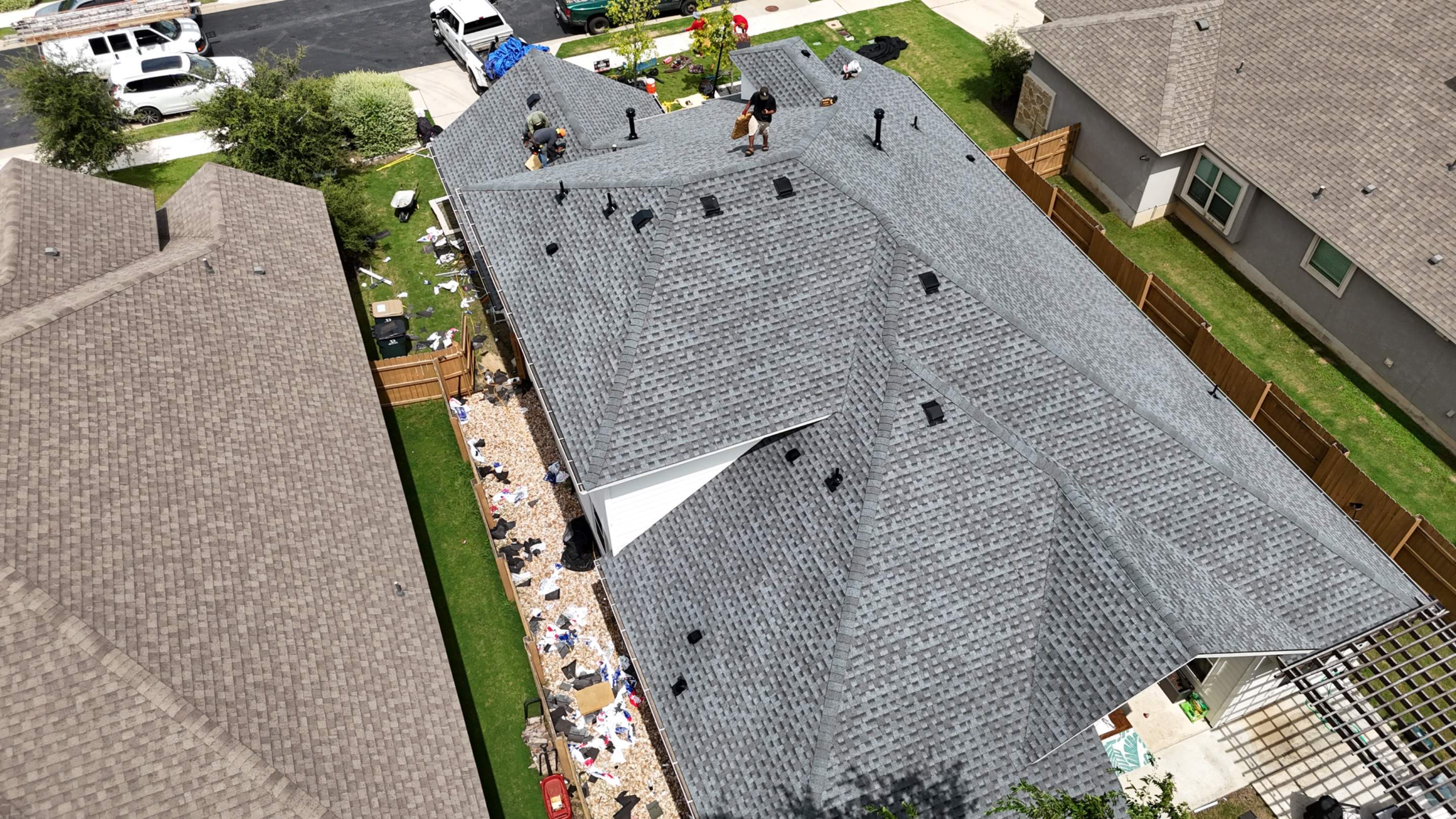 Pewter Gray - GAF Timberline HDZ by RoofsOnly.com